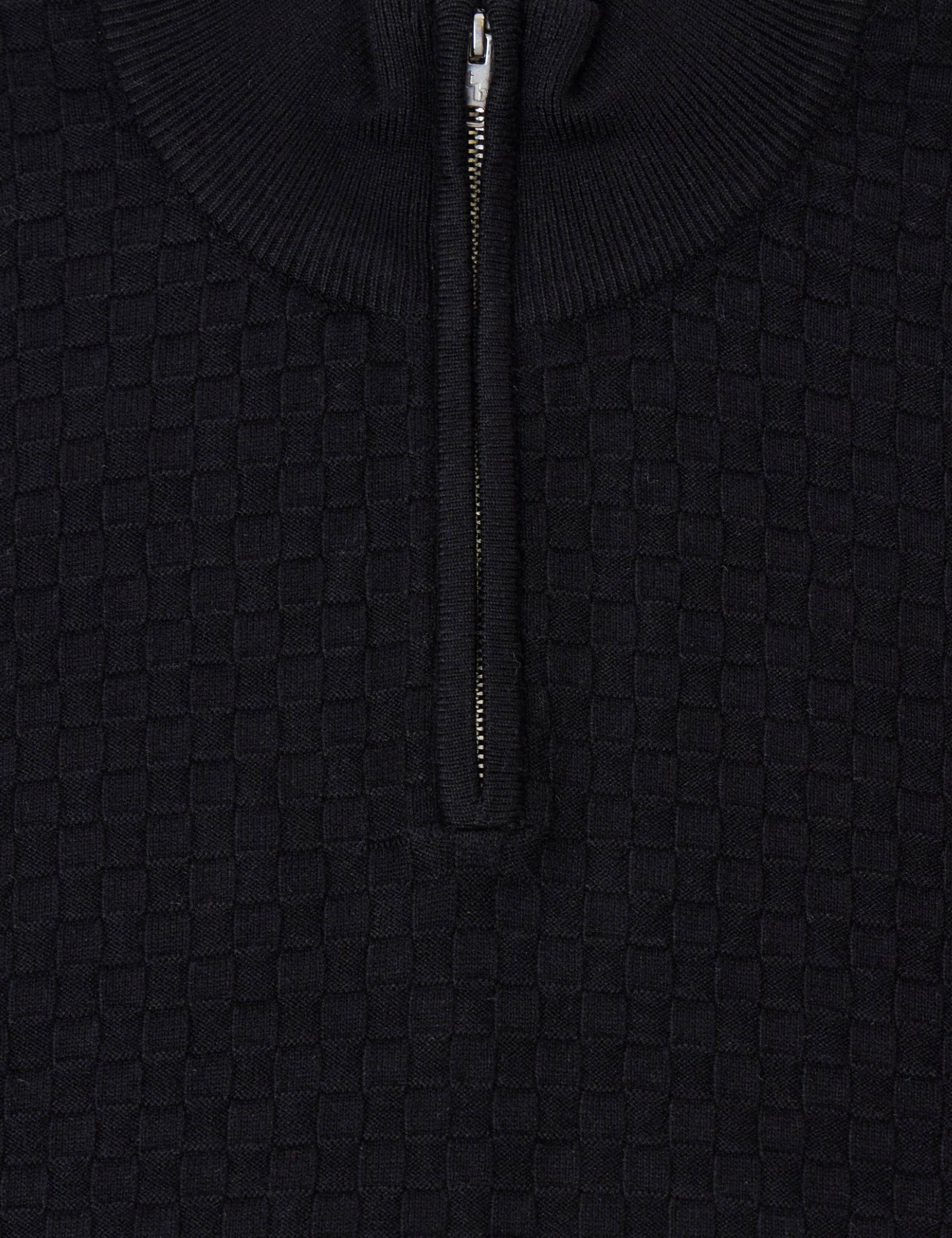 Basket Stitch Quarter Zip Jumper 6 of 6