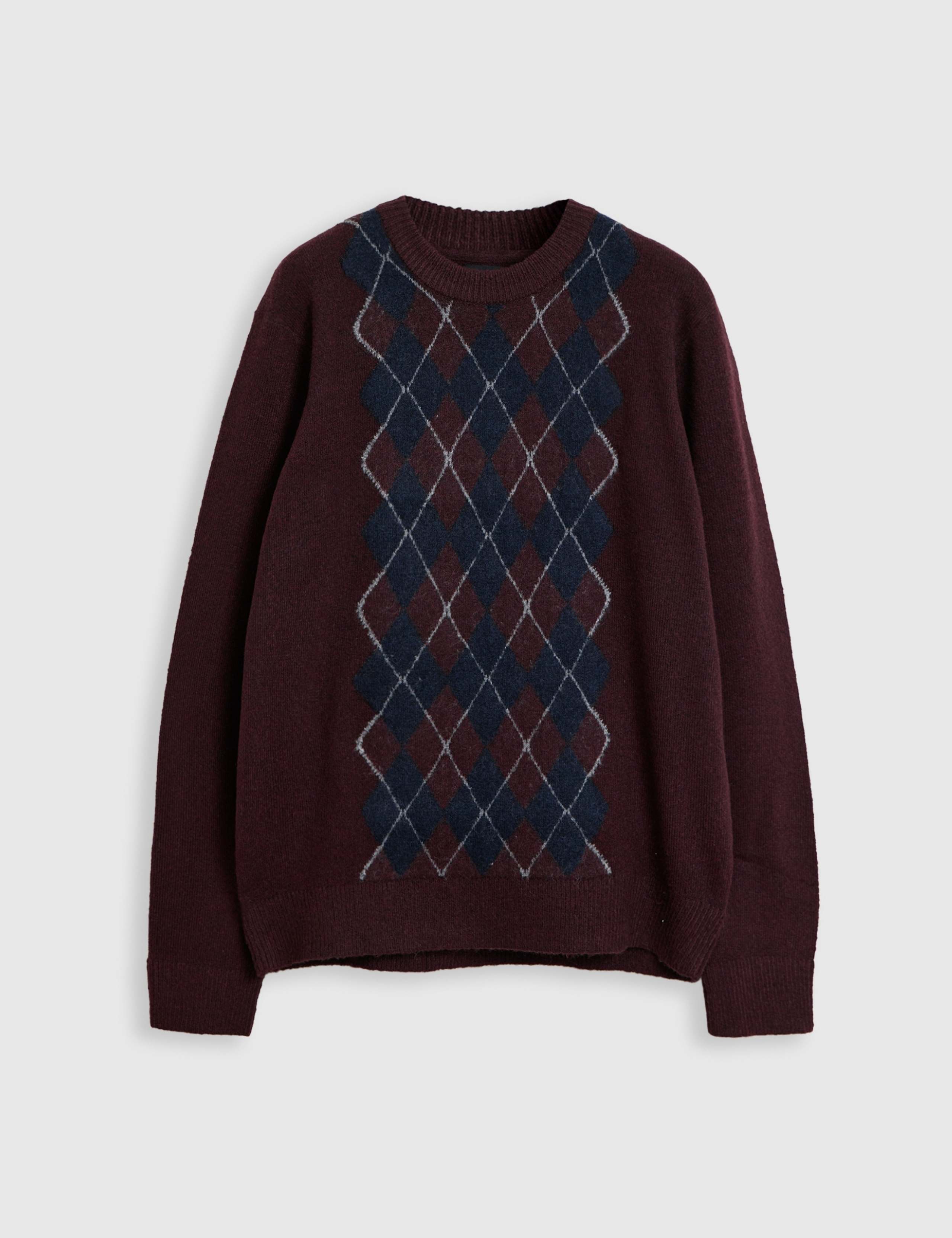Argyle Crew Neck Jumper 2 of 6