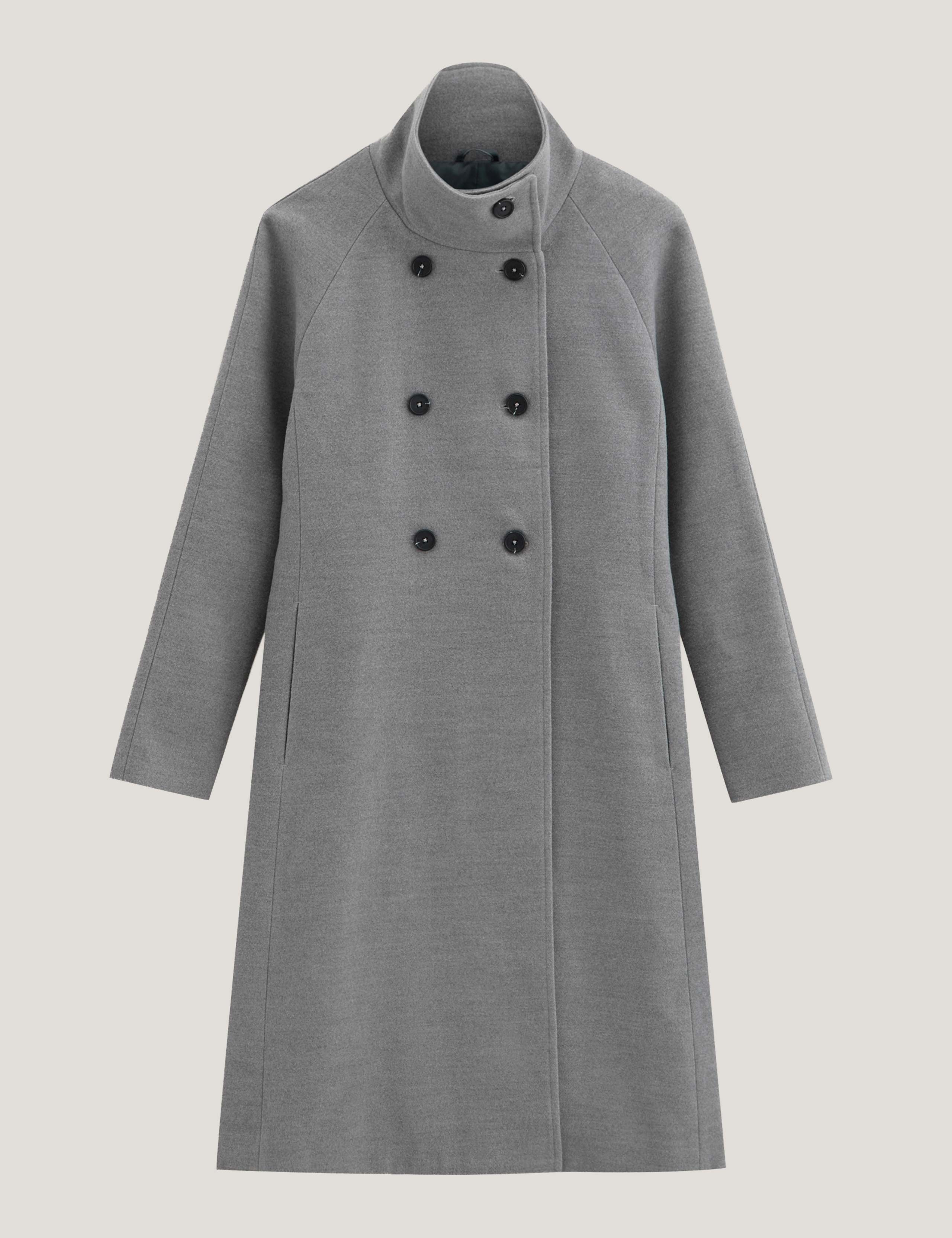 Showerproof Funnel Neck Longline Coat 2 of 7