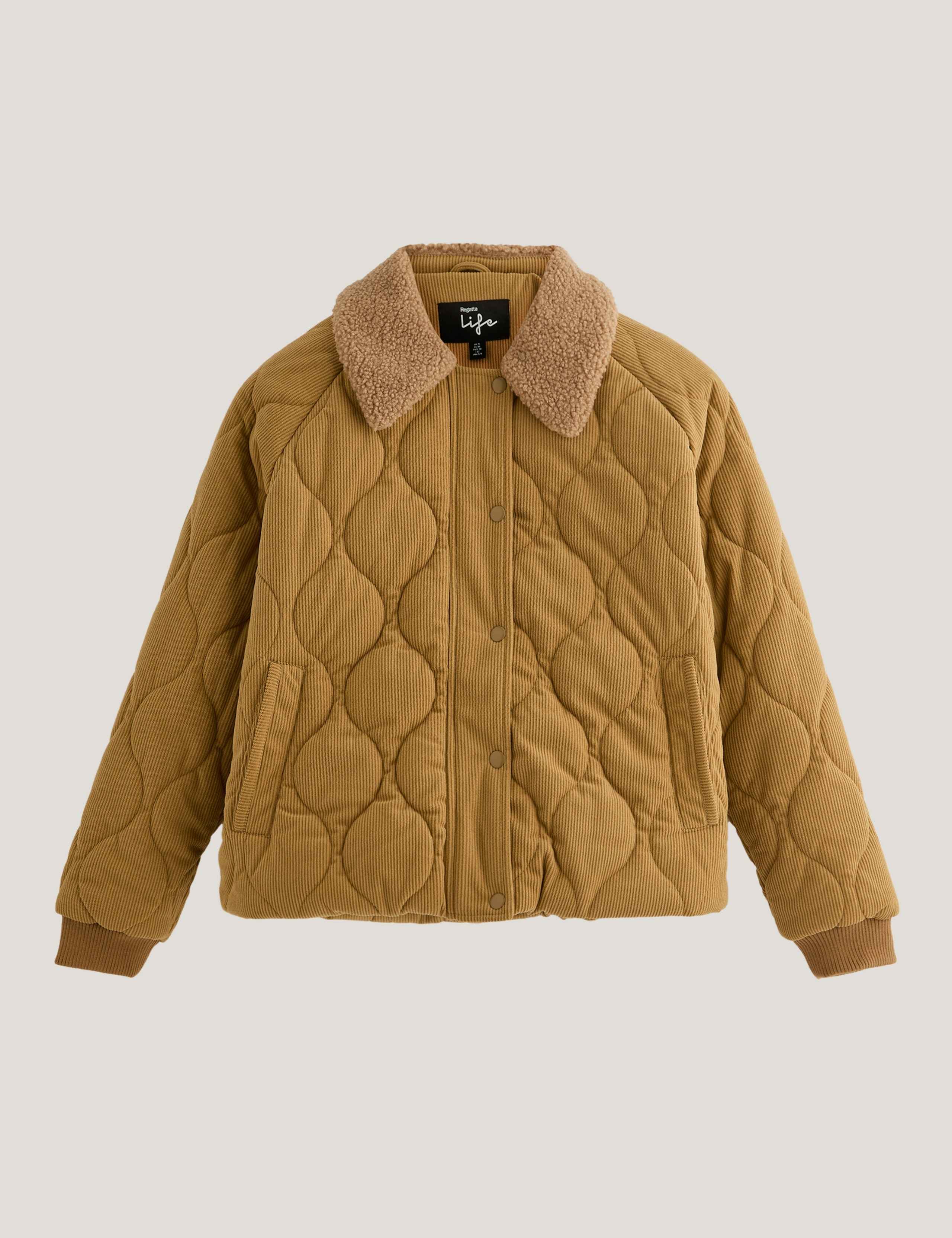 Cord Quilted Jacket 2 of 7