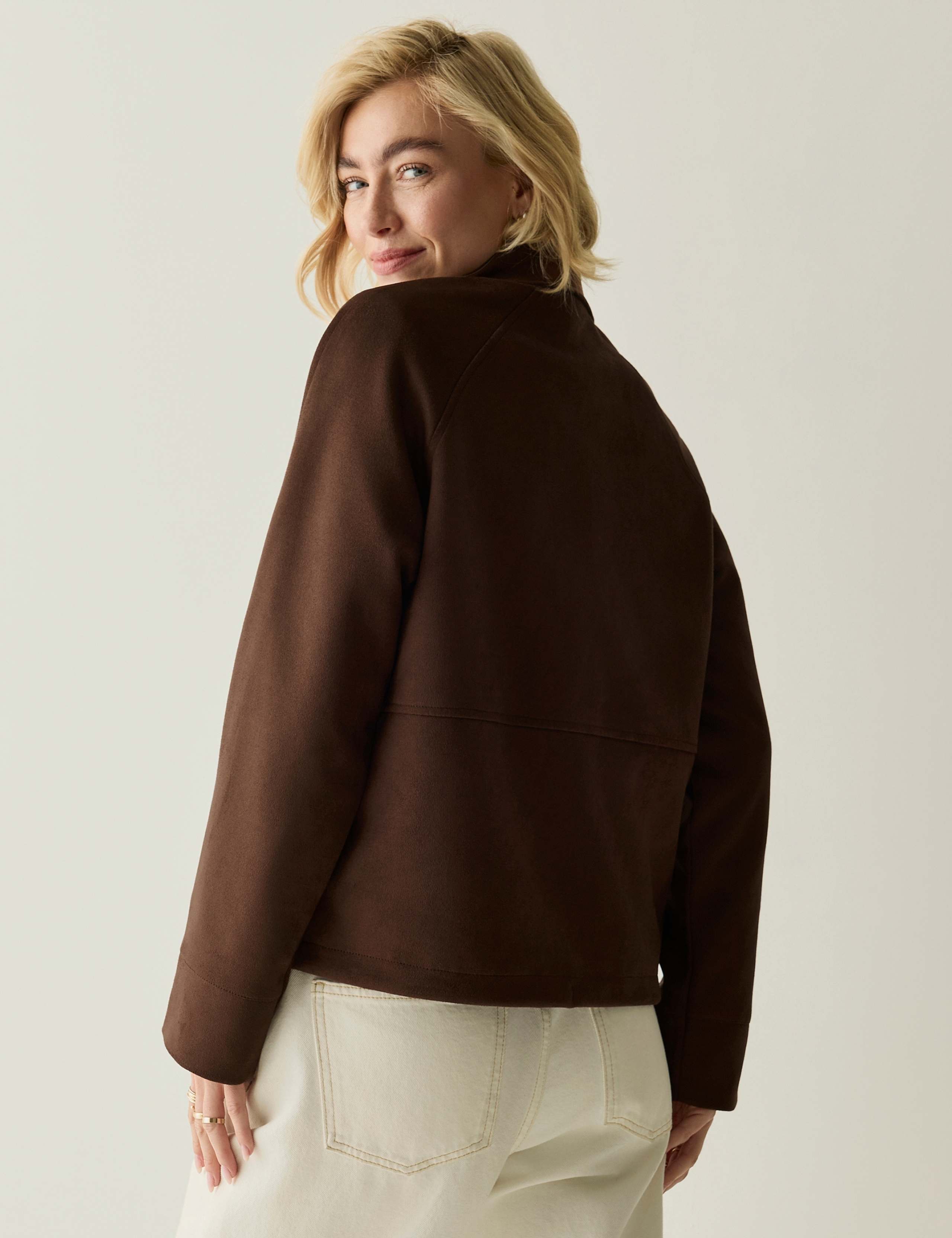 Cropped Bomber Jacket 6 of 7