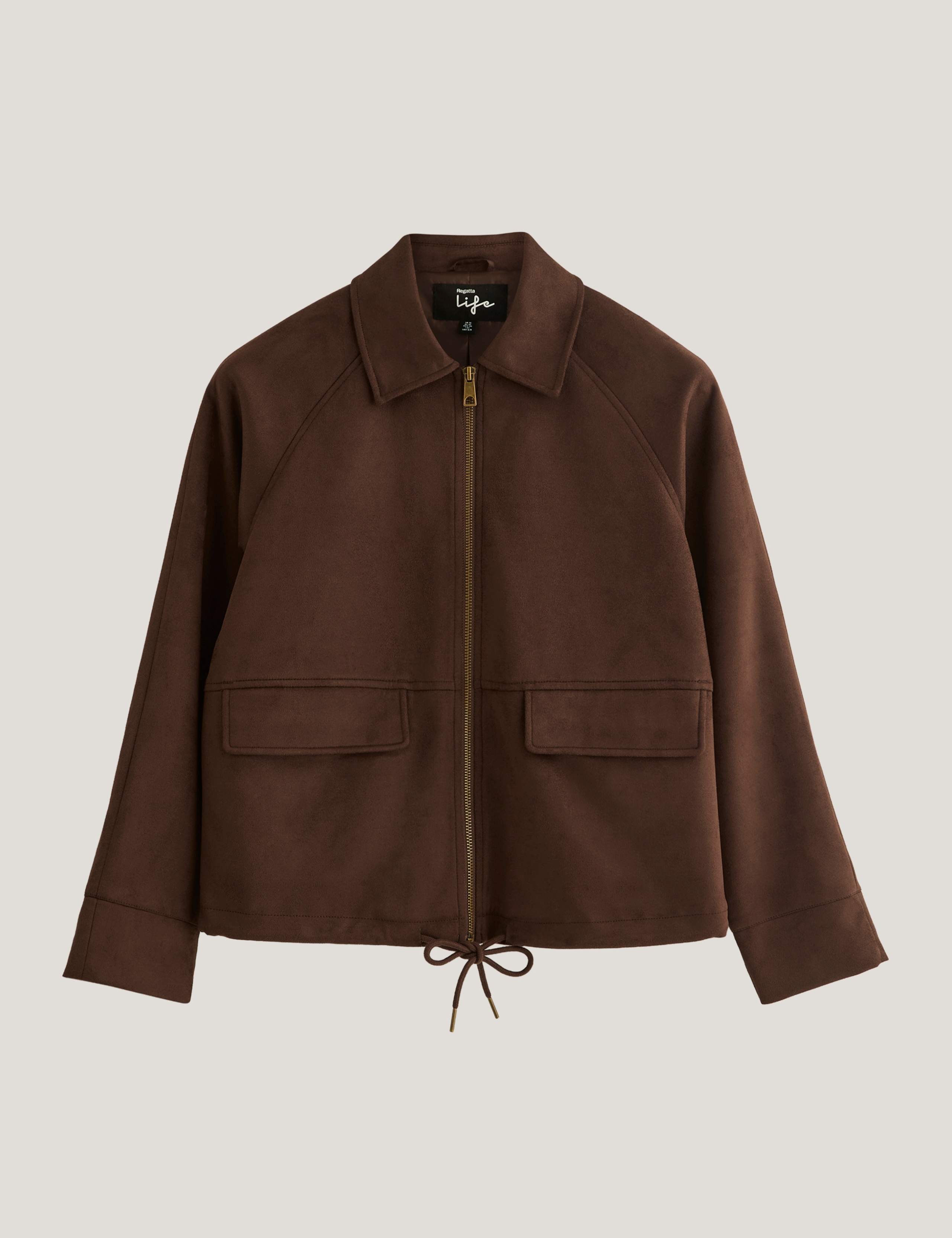 Cropped Bomber Jacket 2 of 7