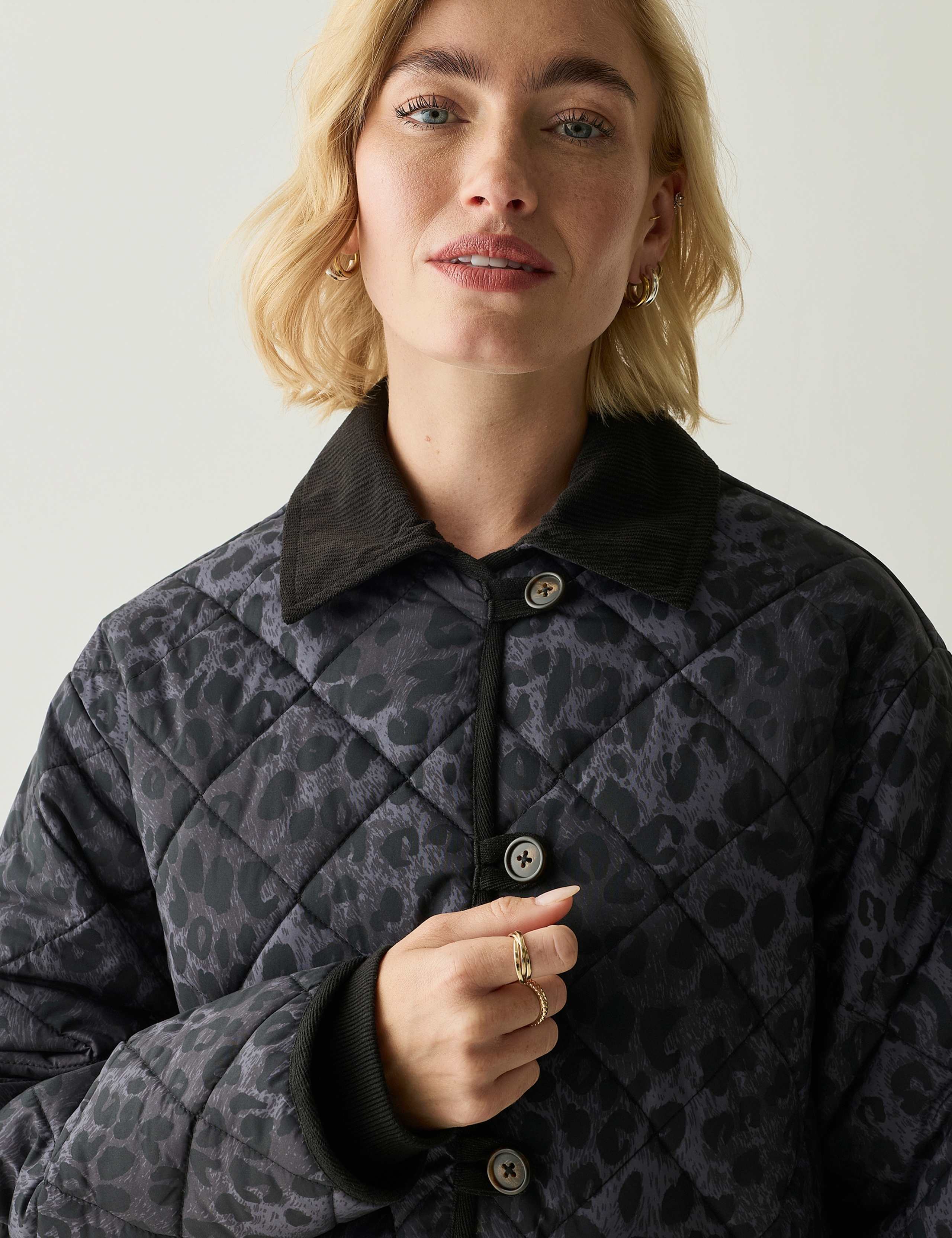 Quilted Collared Jacket 7 of 8