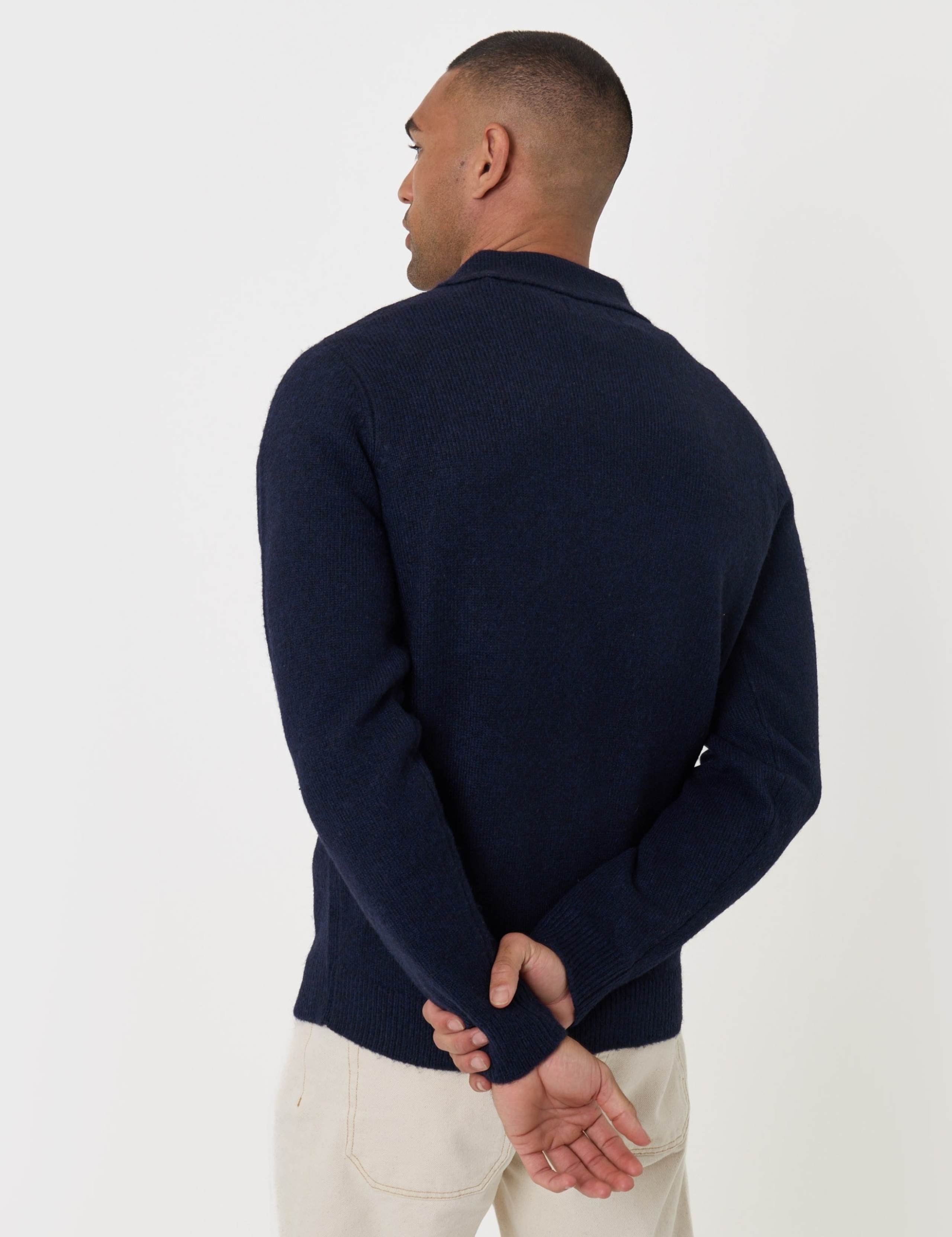 Jersey Stitch Quarter Zip Jumper 6 of 7