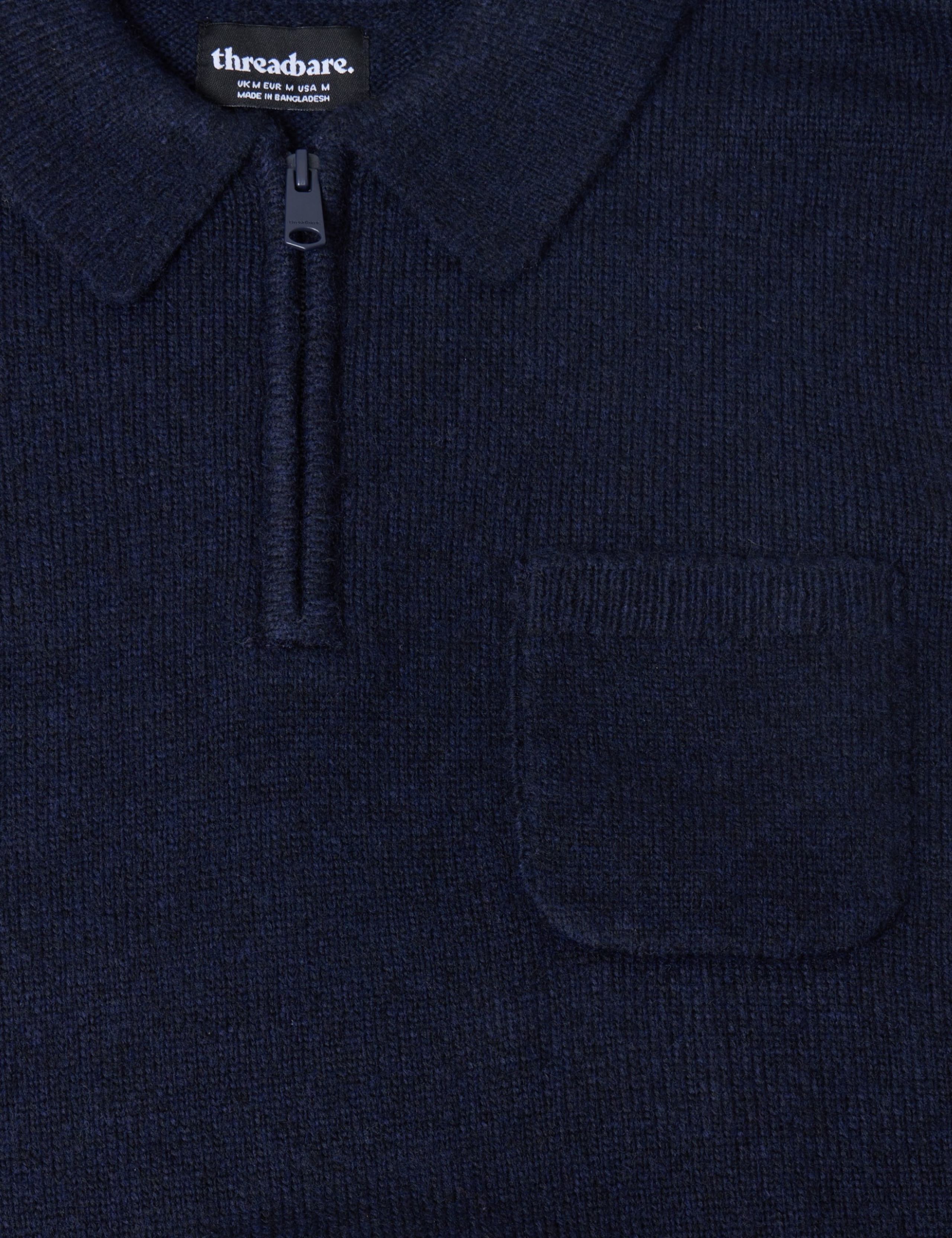 Jersey Stitch Quarter Zip Jumper 7 of 7