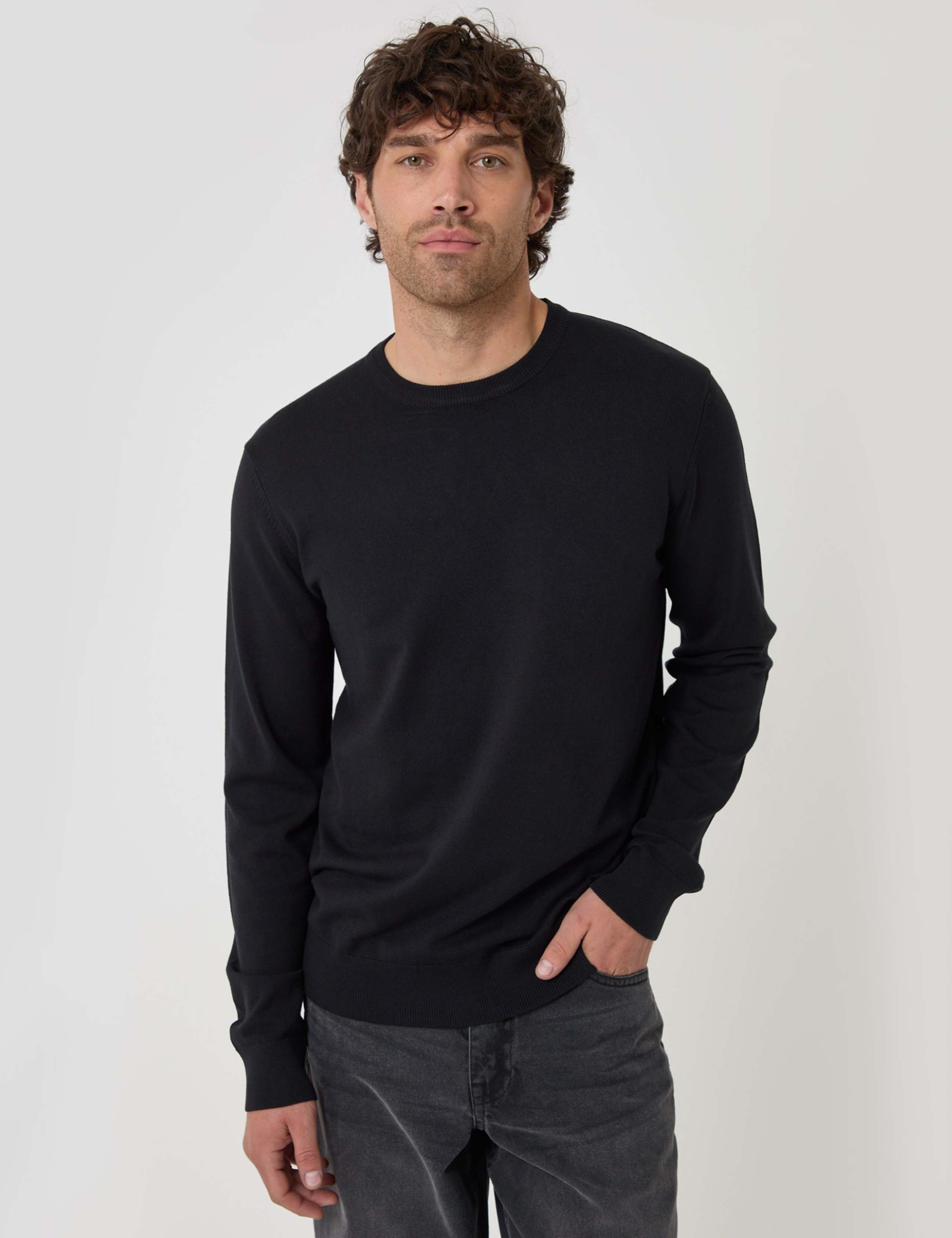Jersey Crew Neck Jumper 3 of 5