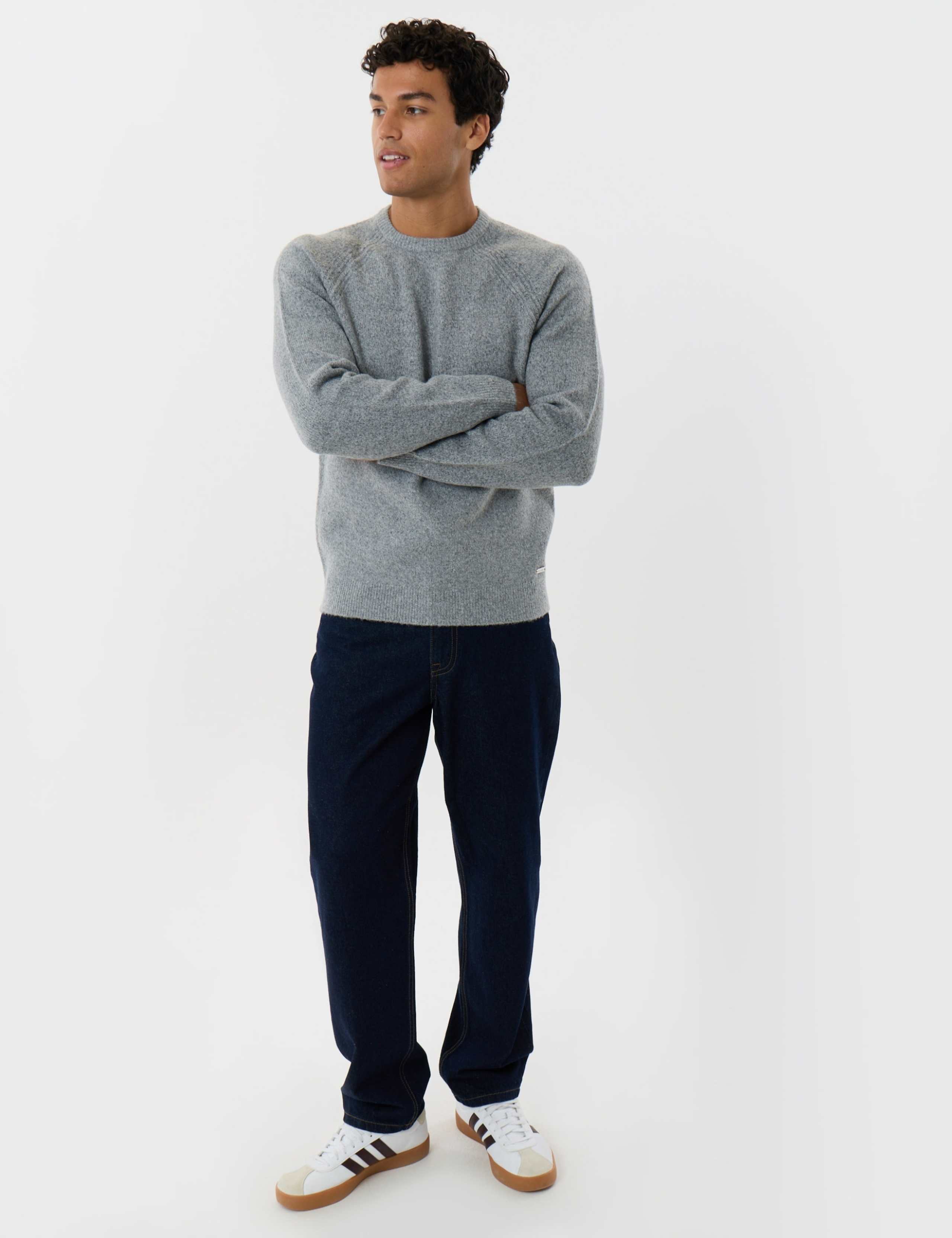 Ribbed Crew Neck Jumper 3 of 5