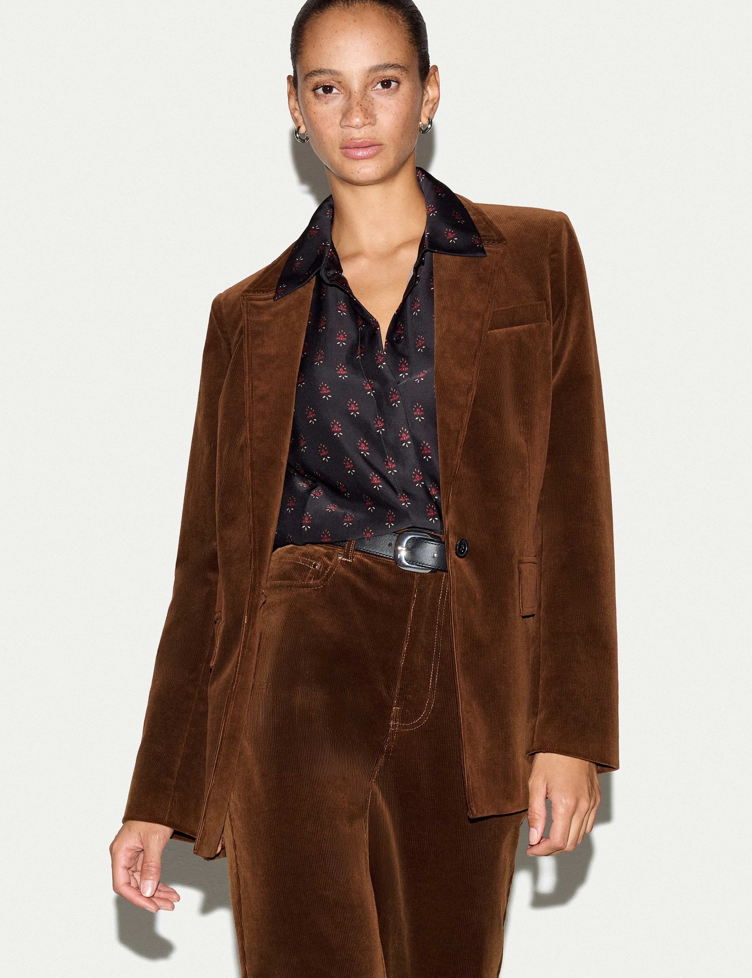 Cord Tailored Blazer 3 of 6