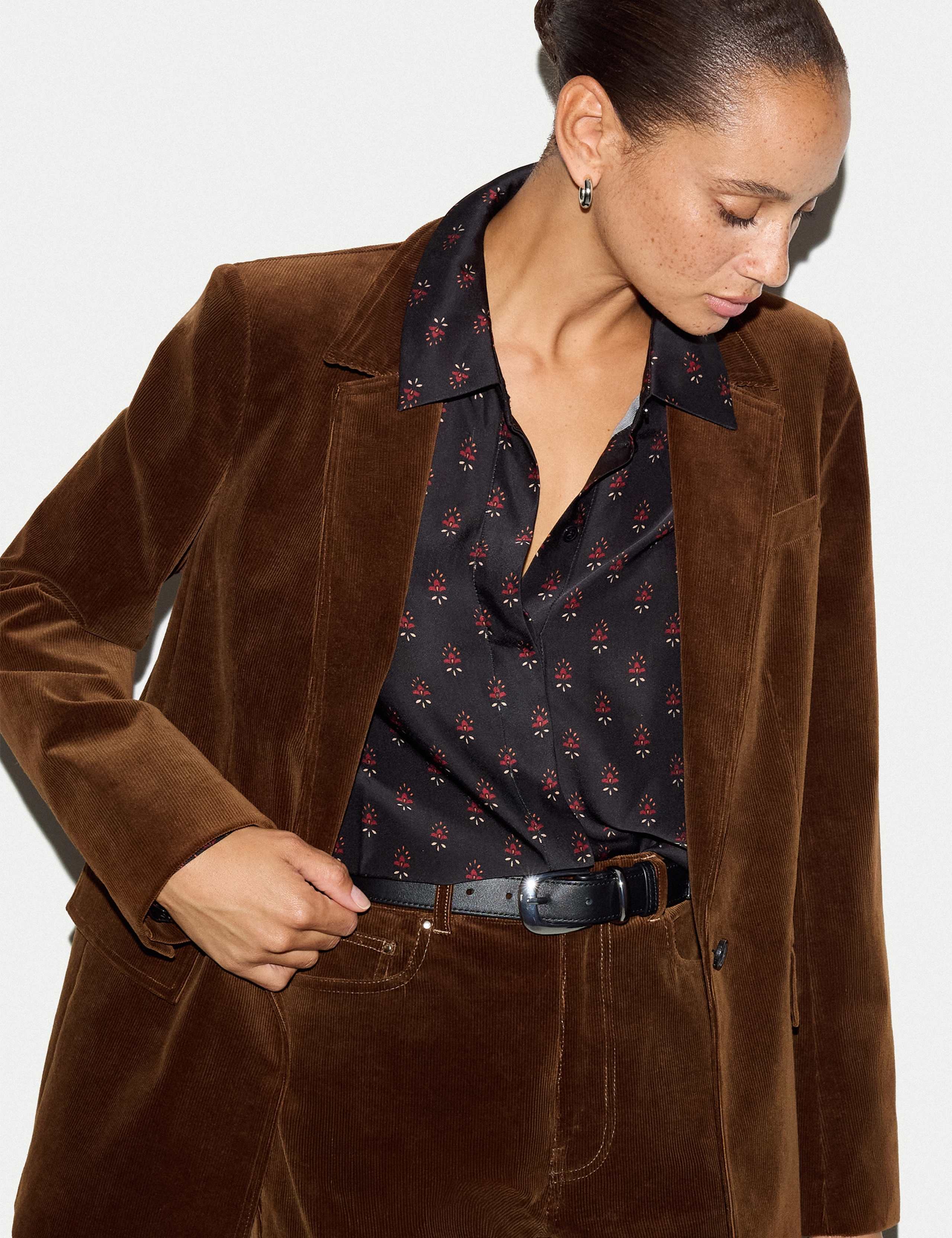 Cord Tailored Blazer 6 of 6