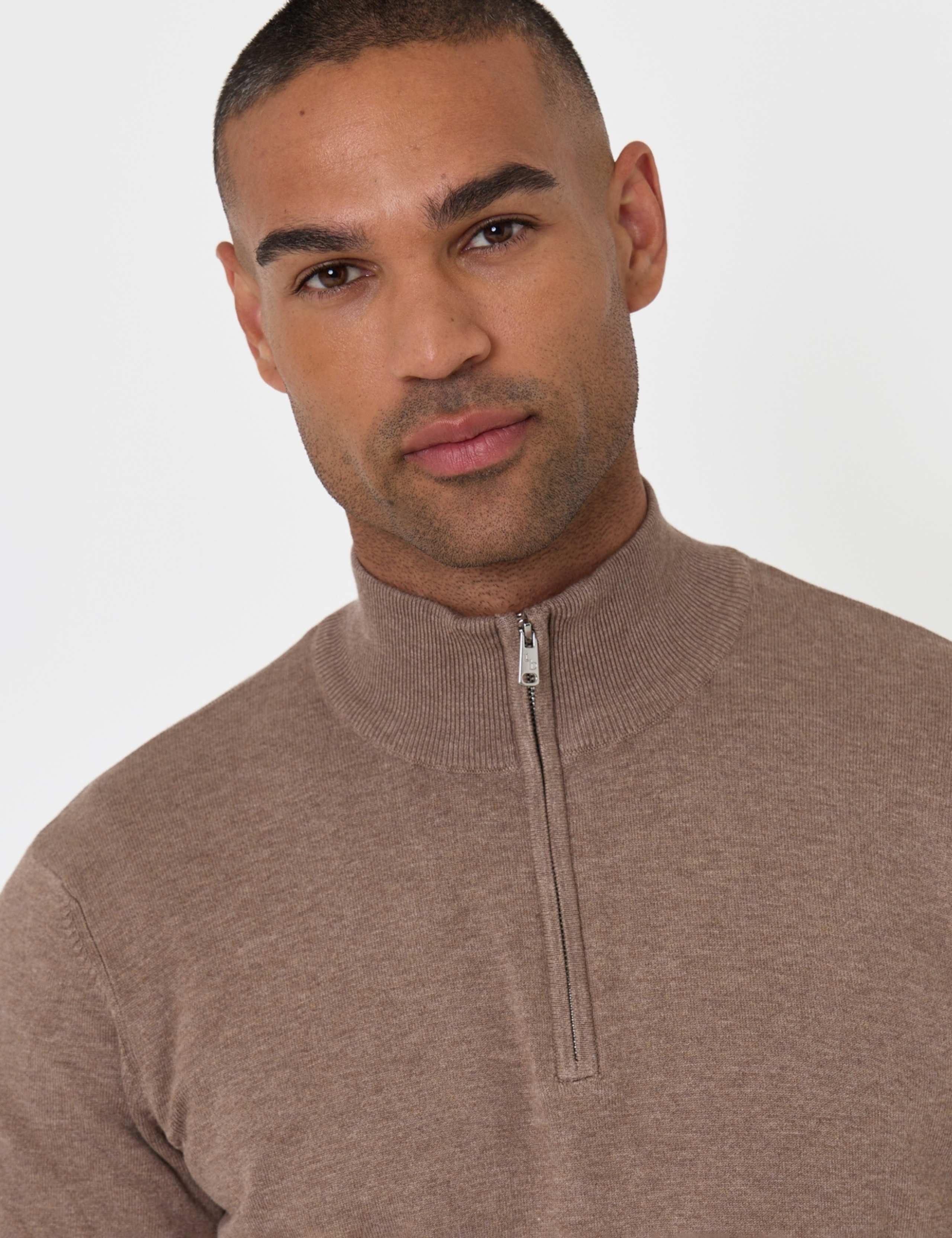 Soft Knit Quarter Zip Jumper 5 of 6