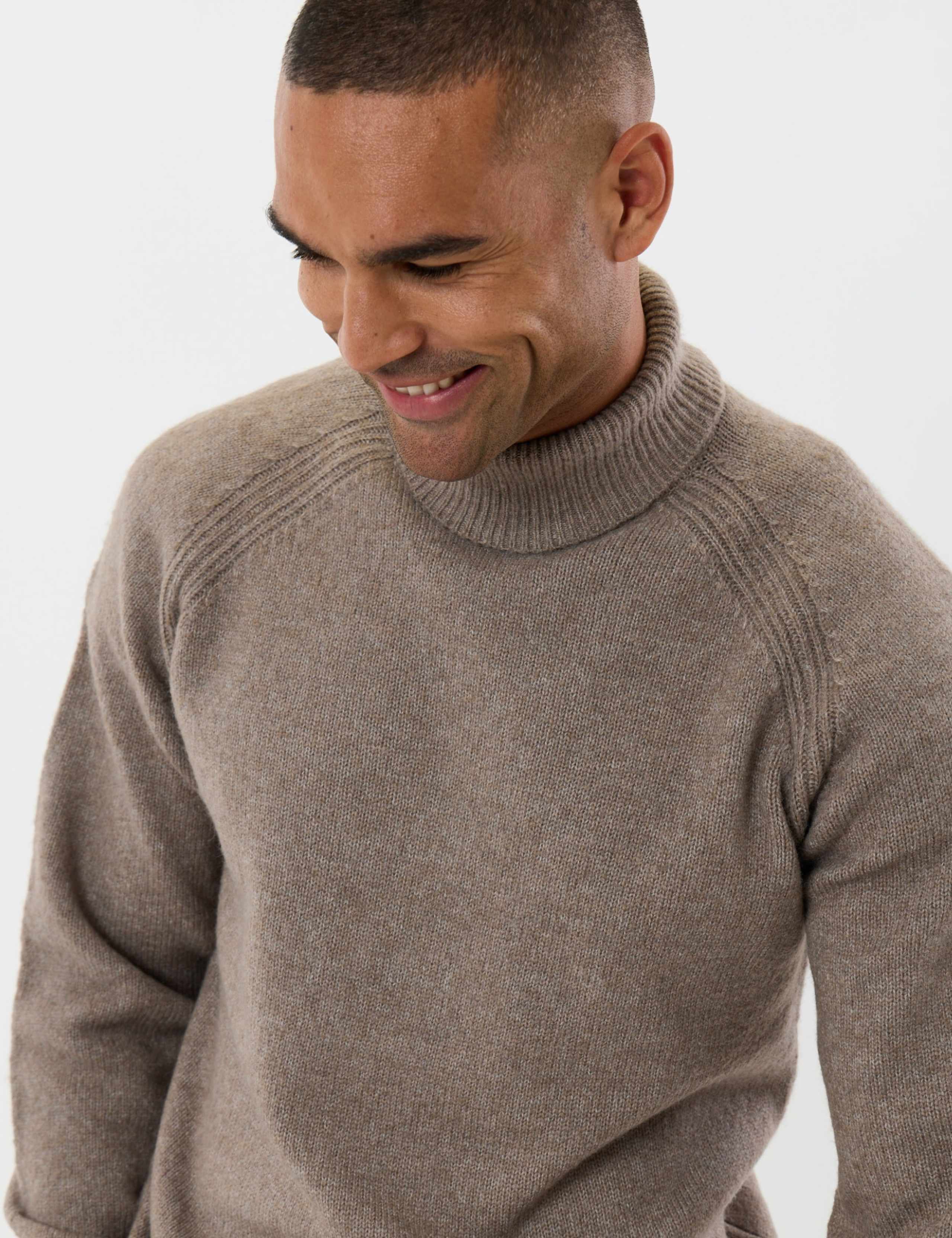 Ribbed Roll Neck Jumper 5 of 6