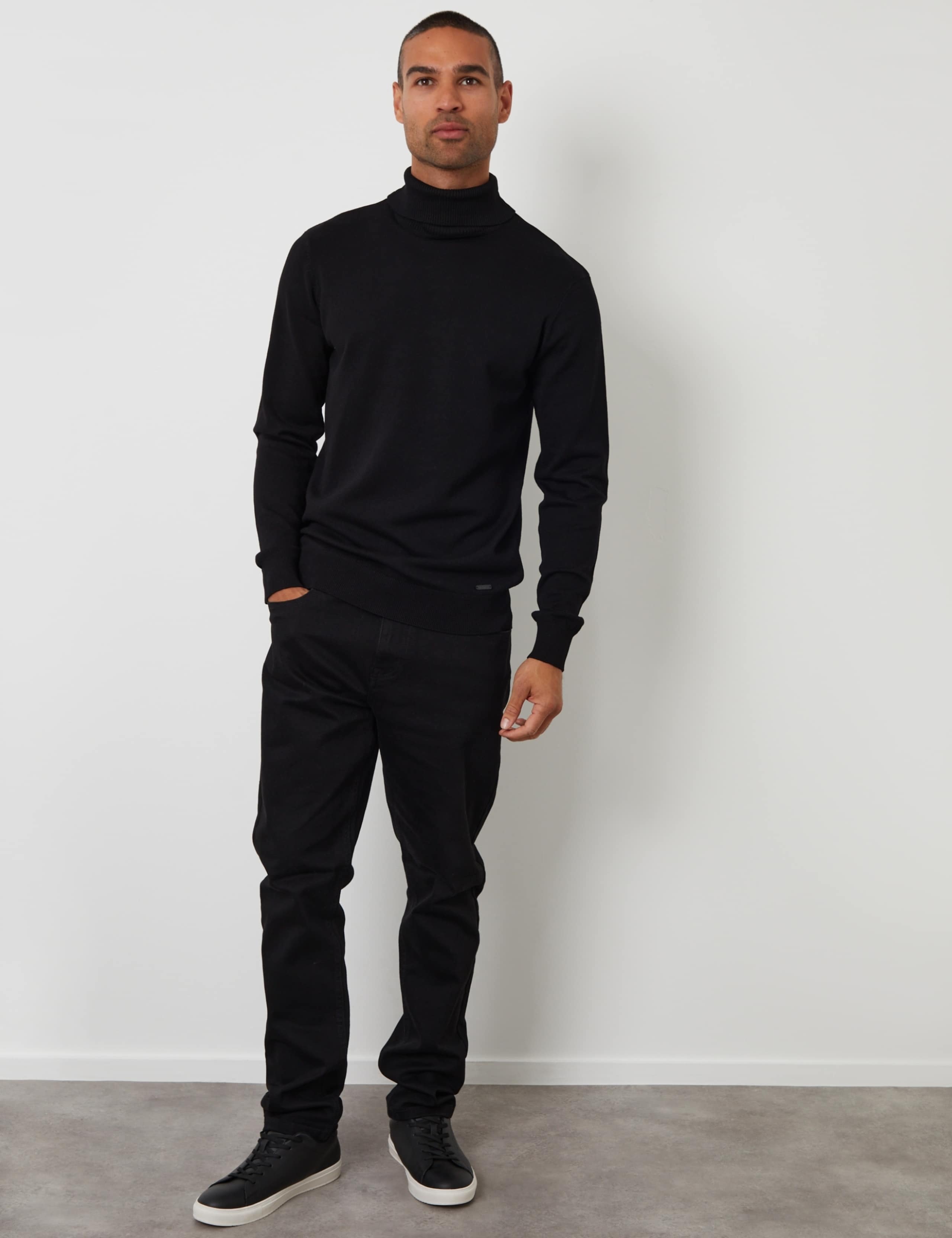 Ribbed Roll Neck Jumper 3 of 5