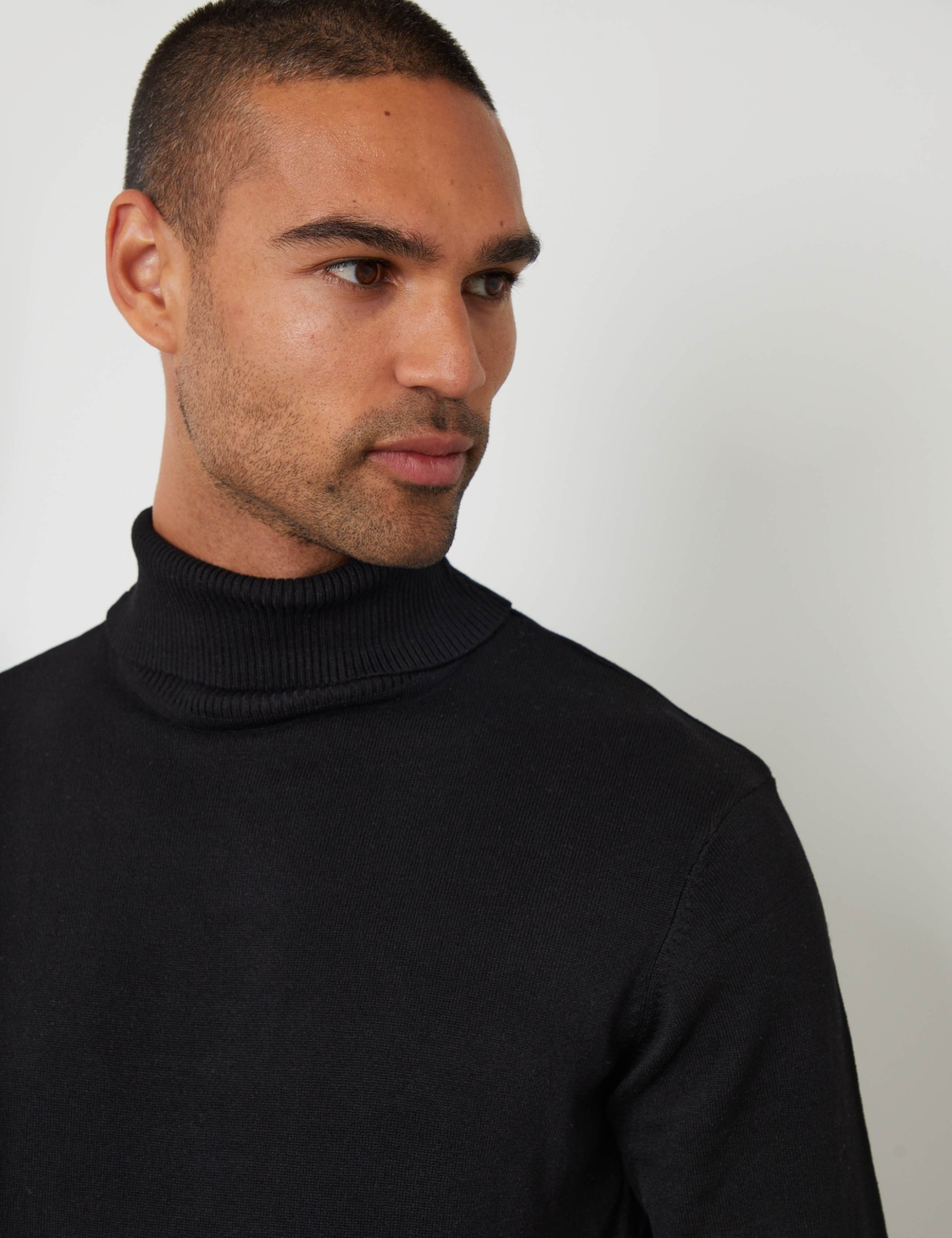 Ribbed Roll Neck Jumper 4 of 5