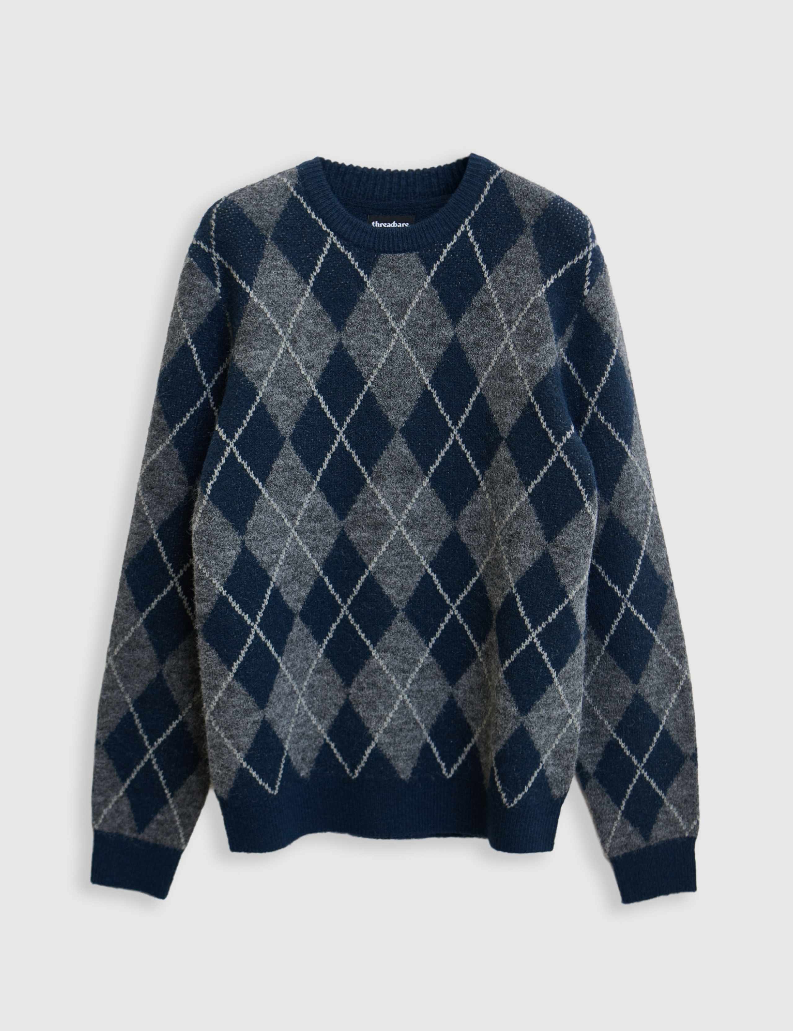 Argyle Crew Neck Jumper 2 of 6
