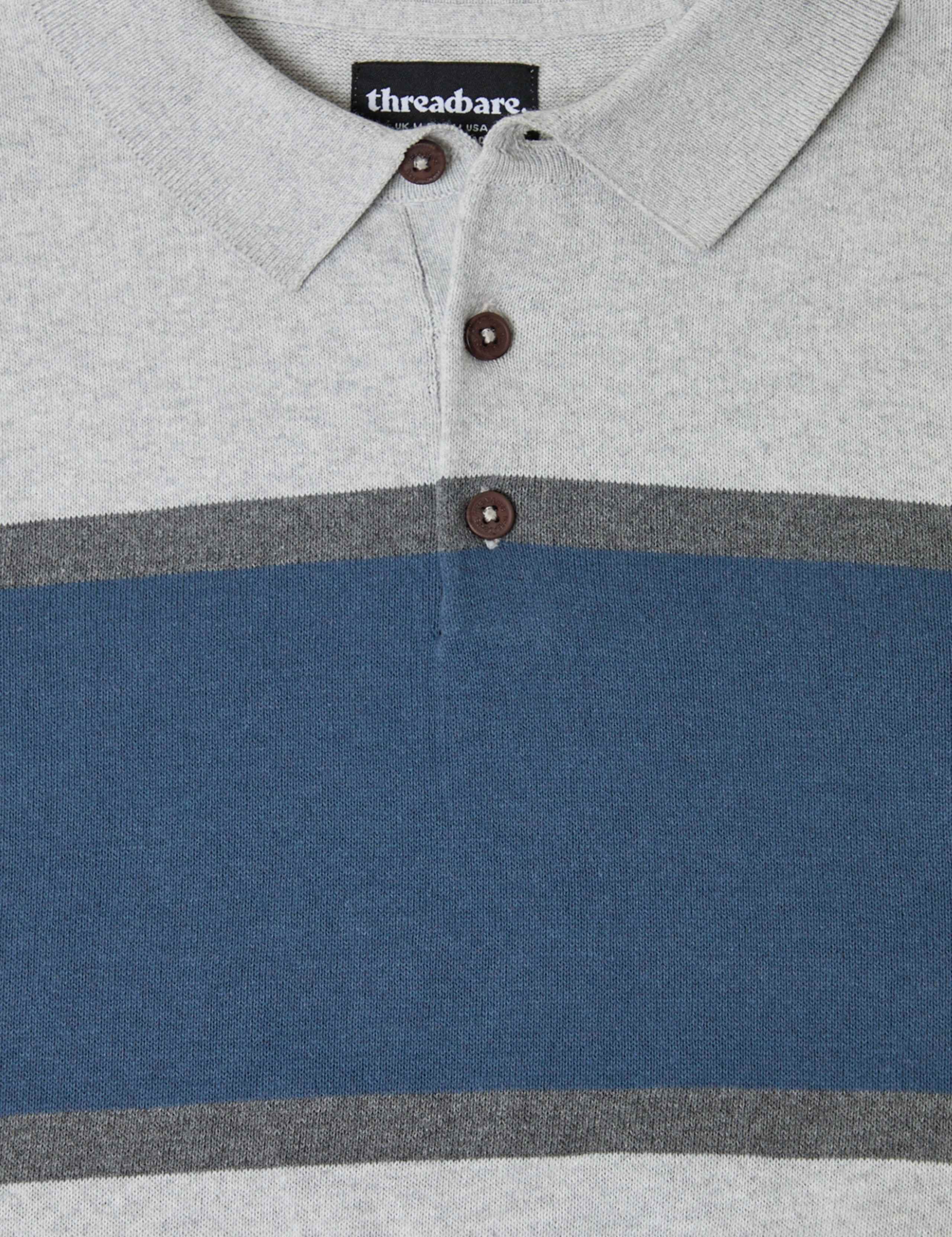 Boxy Fit Cotton Rich Rugby Polo Shirt 7 of 7