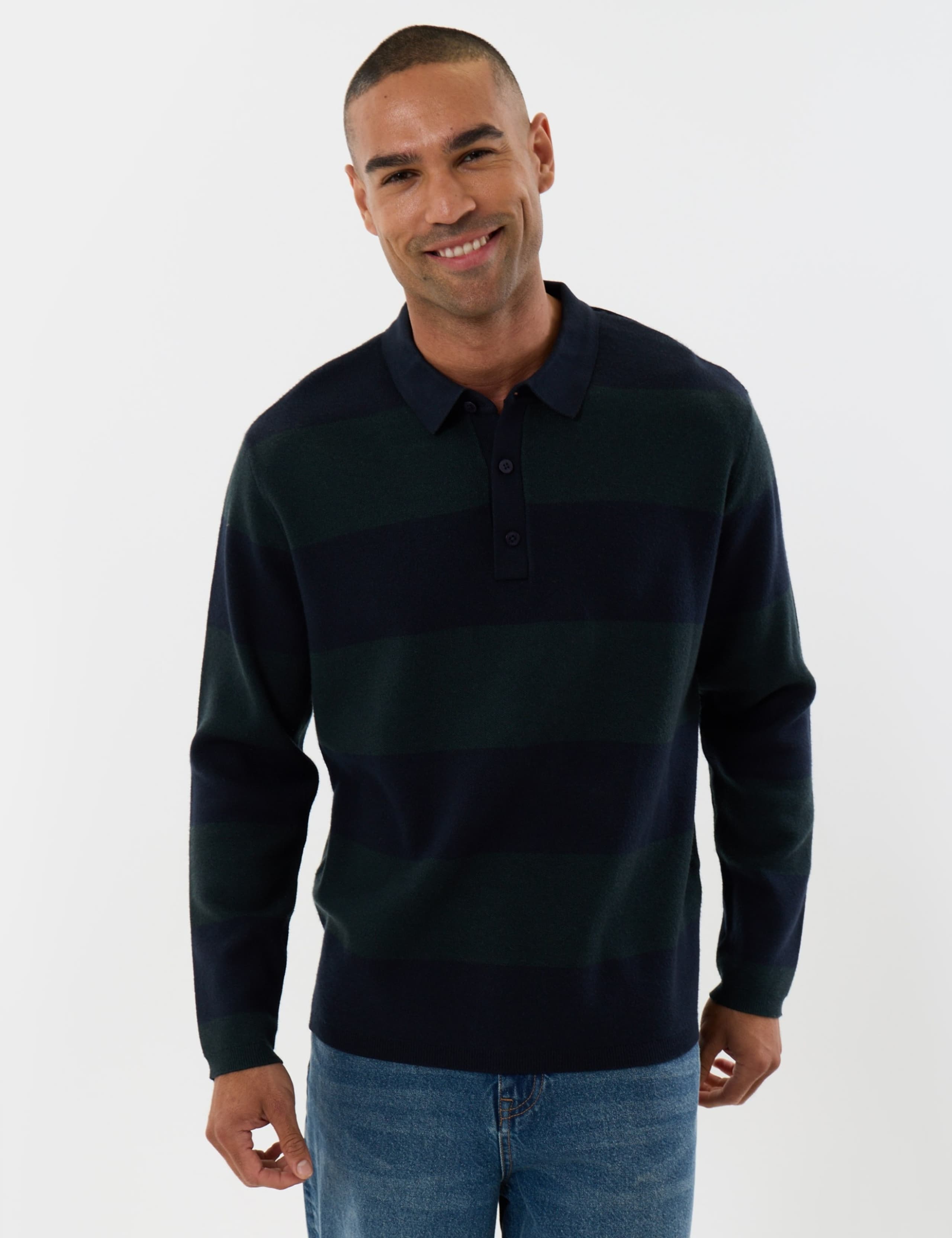 Relaxed Fit Rugby Polo Shirt 1 of 5