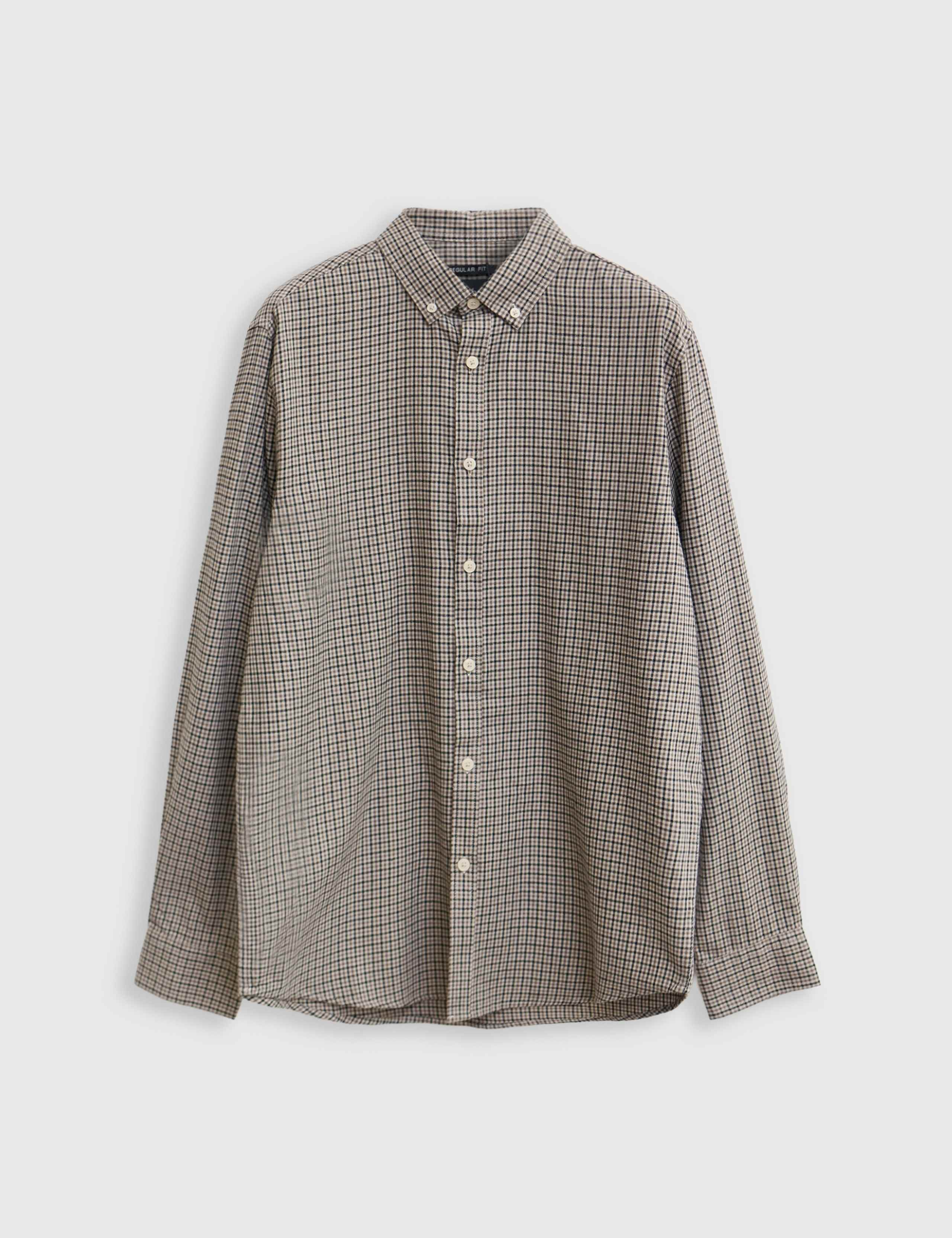 Brushed Cotton Flannel Shirt 2 of 5