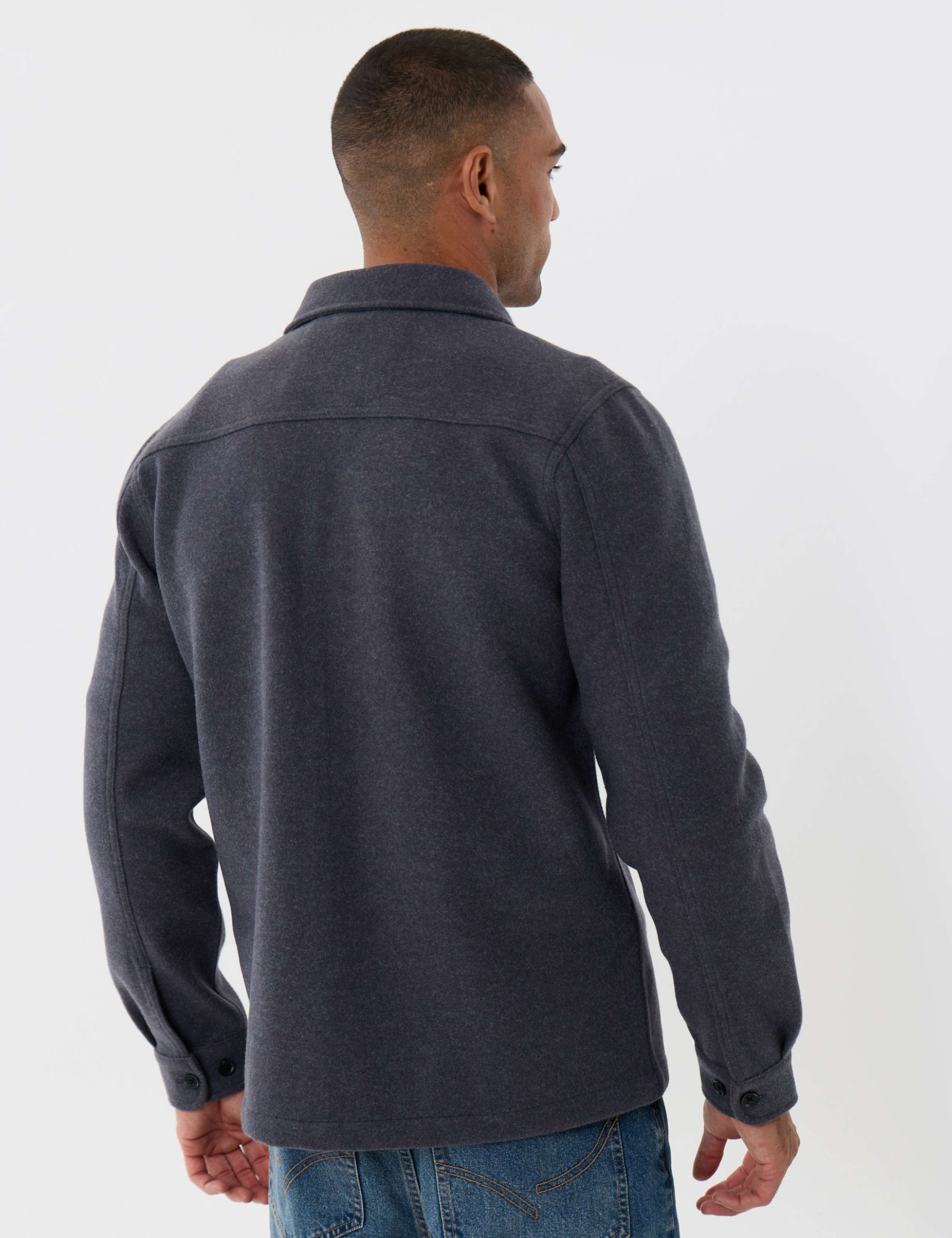 Knitted Textured Shacket 6 of 6