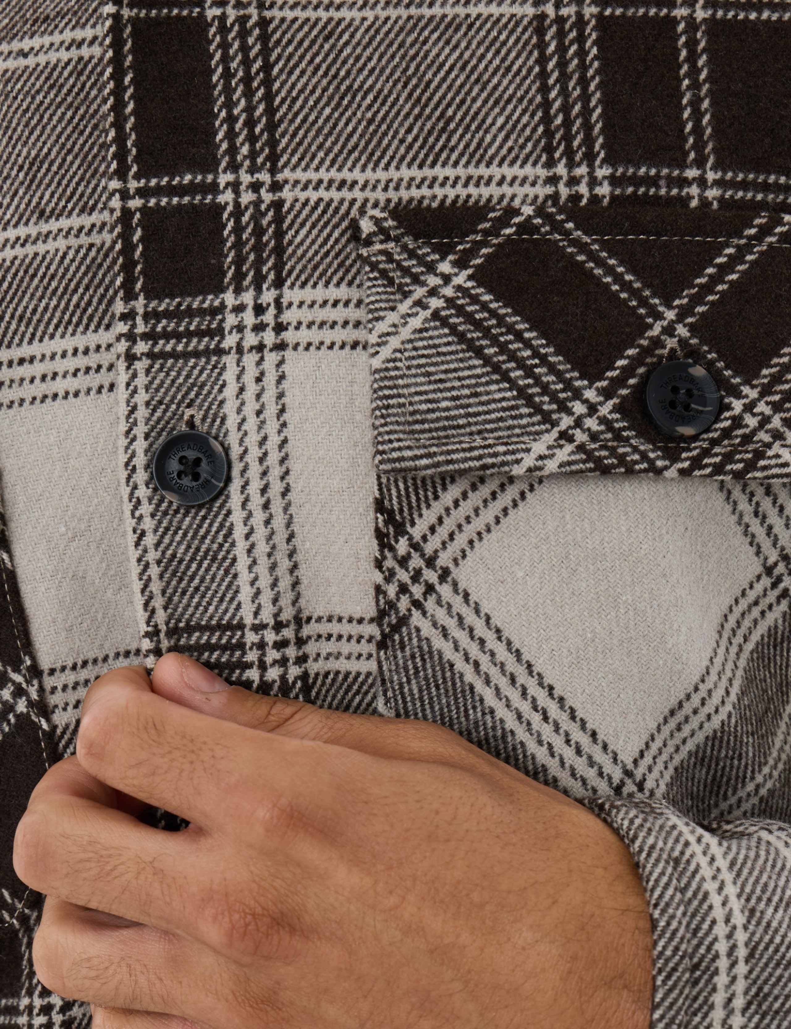 Checked Lightweight Shacket 7 of 7