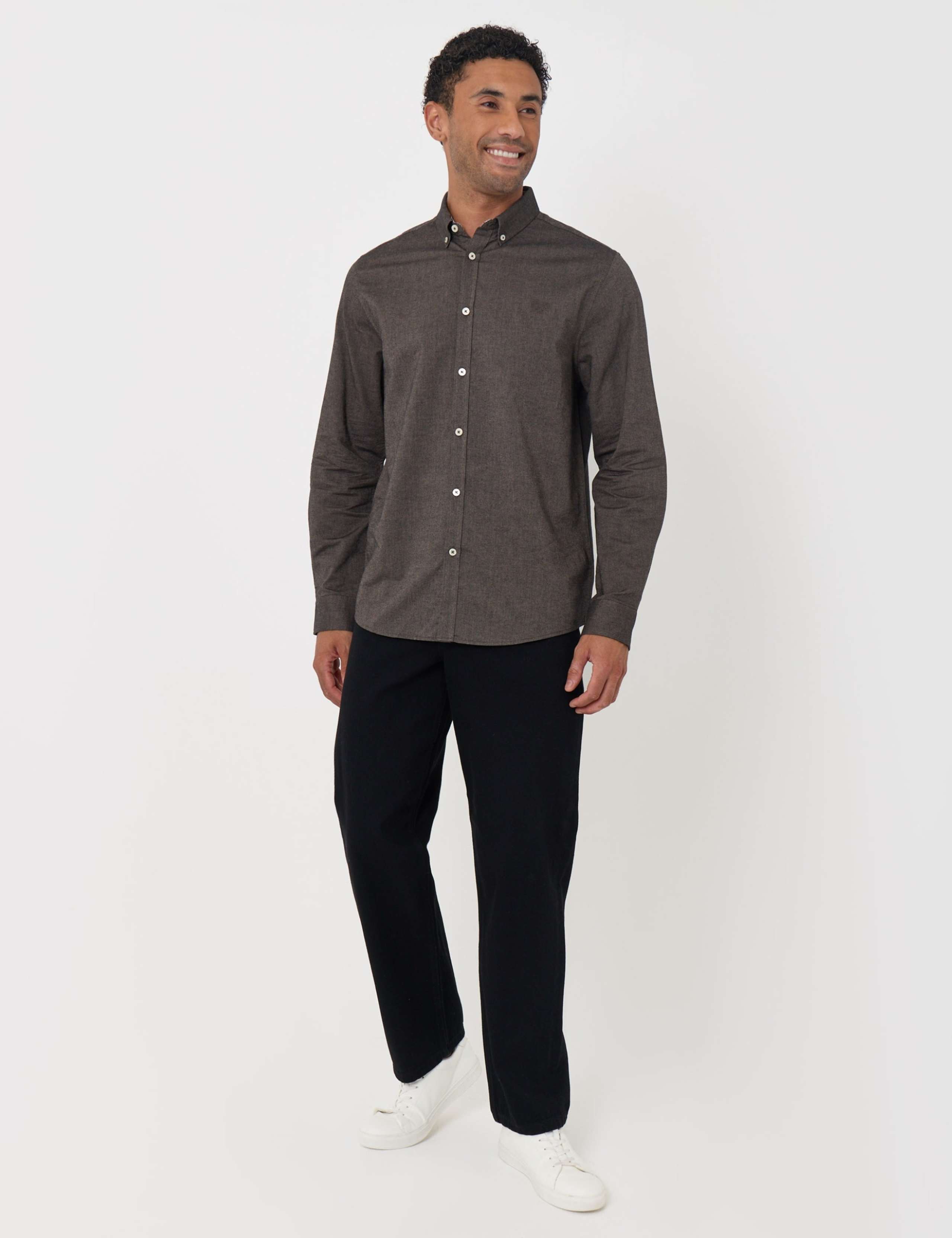 Regular Fit Pure Cotton Oxford Shirt 3 of 5
