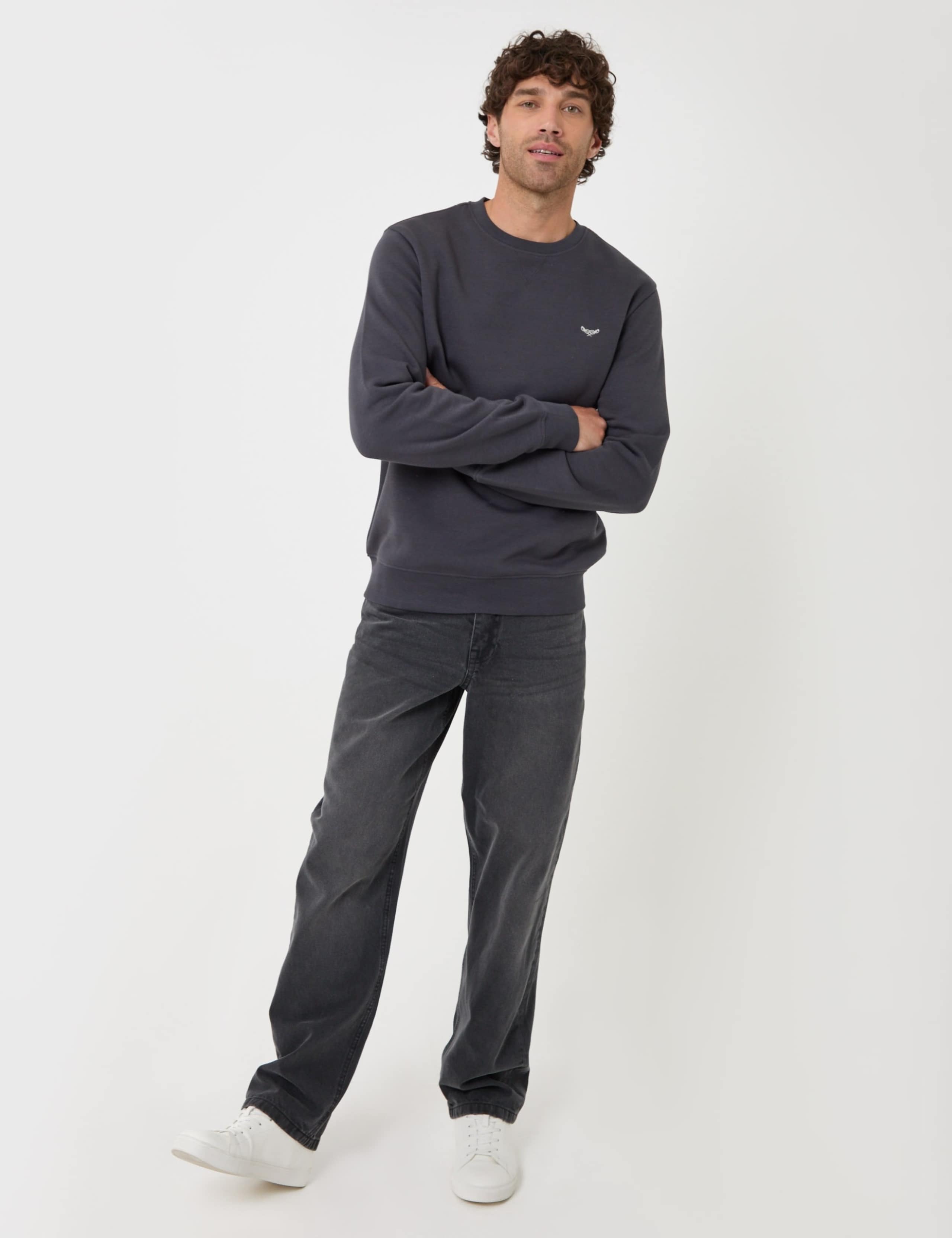 Cotton Rich Crew Neck Sweatshirt 3 of 5