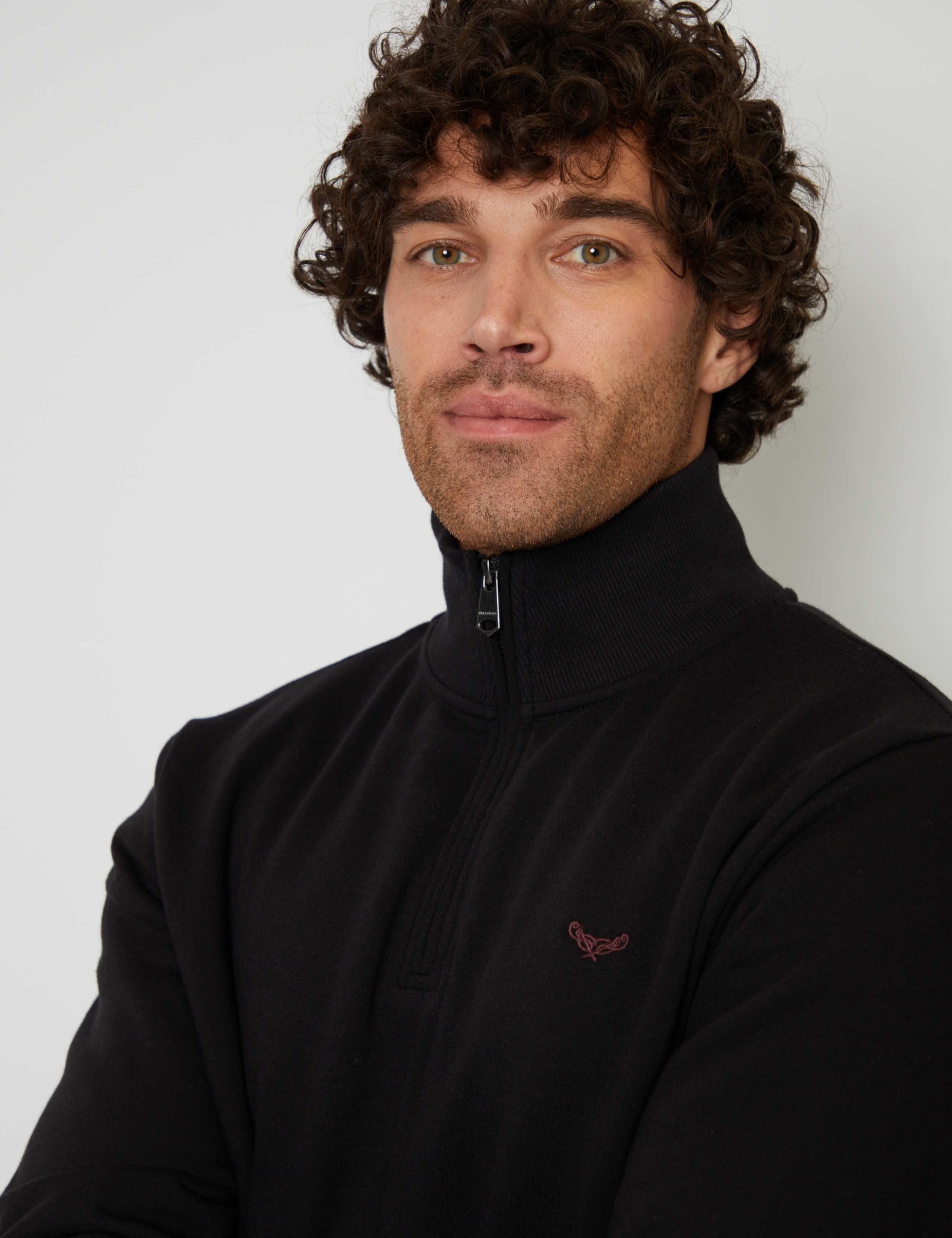 Cotton Rich Quarter Zip Sweatshirt 4 of 5