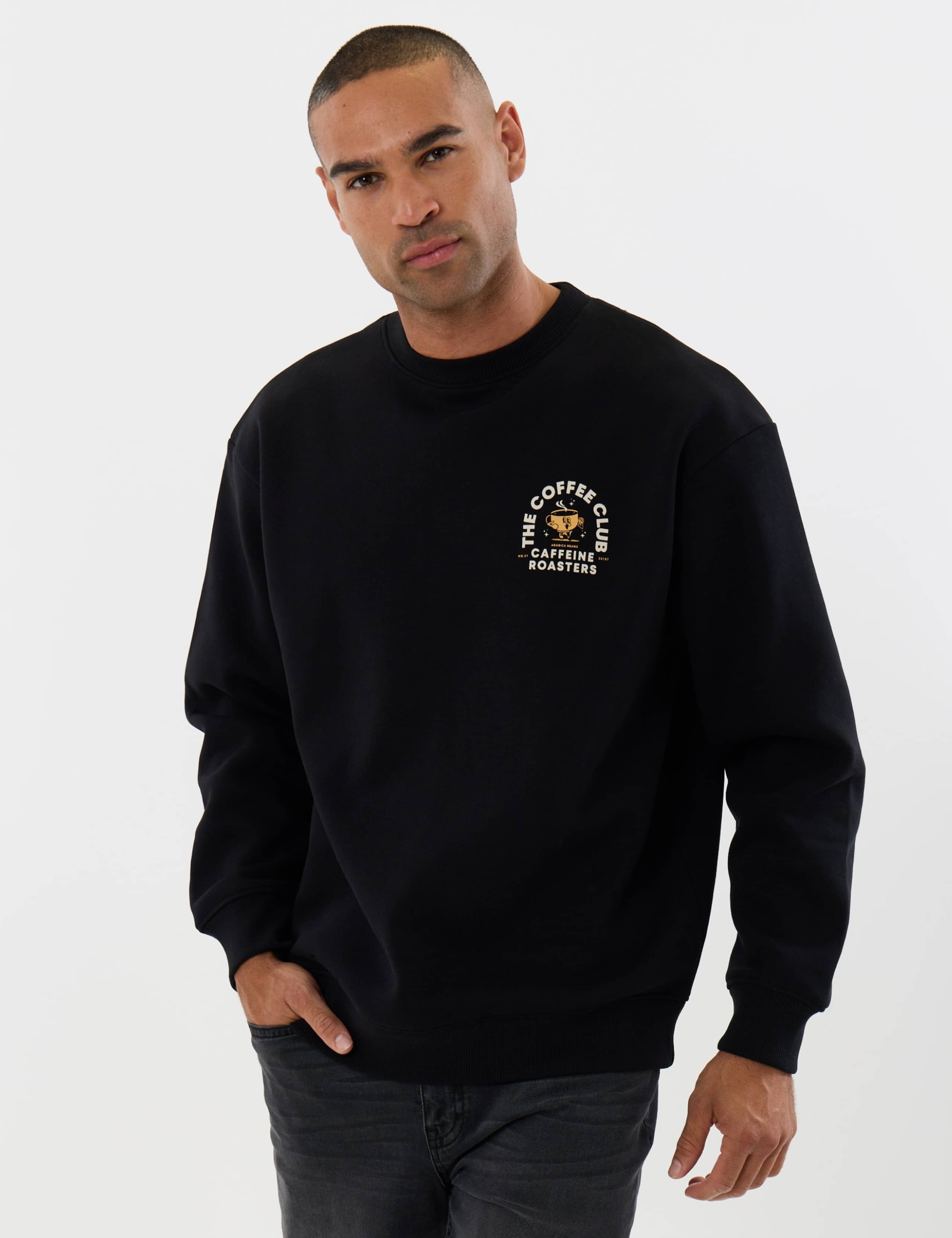 Cotton Blend Graphic Sweatshirt 1 of 6