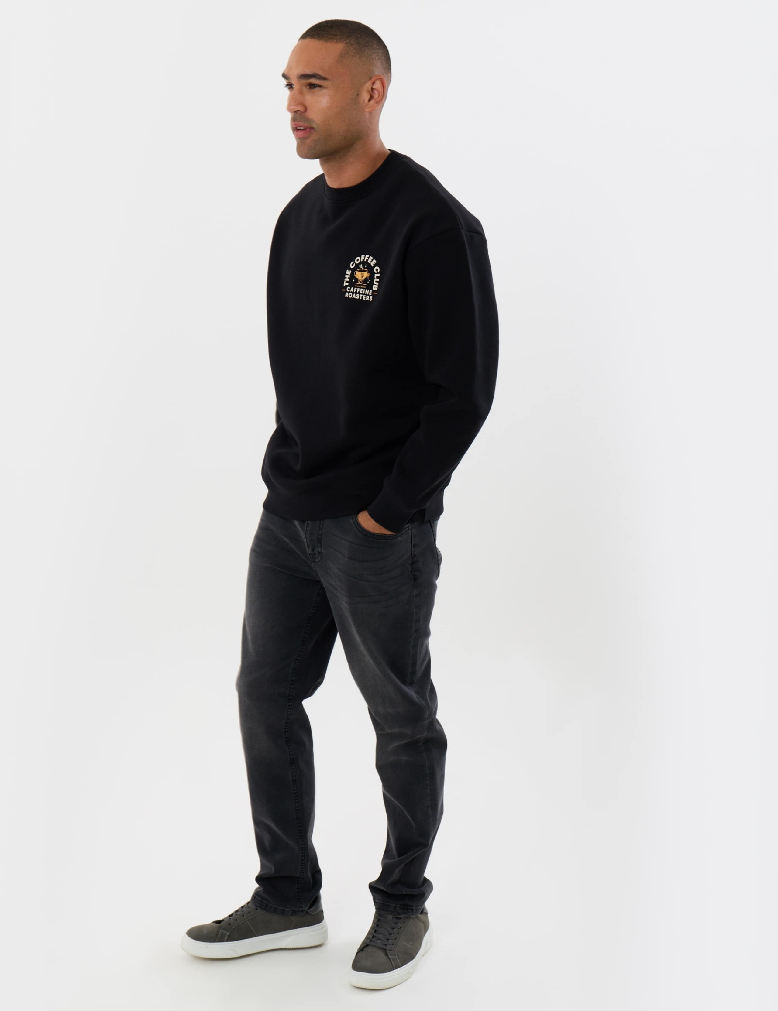 Cotton Blend Graphic Sweatshirt 3 of 6