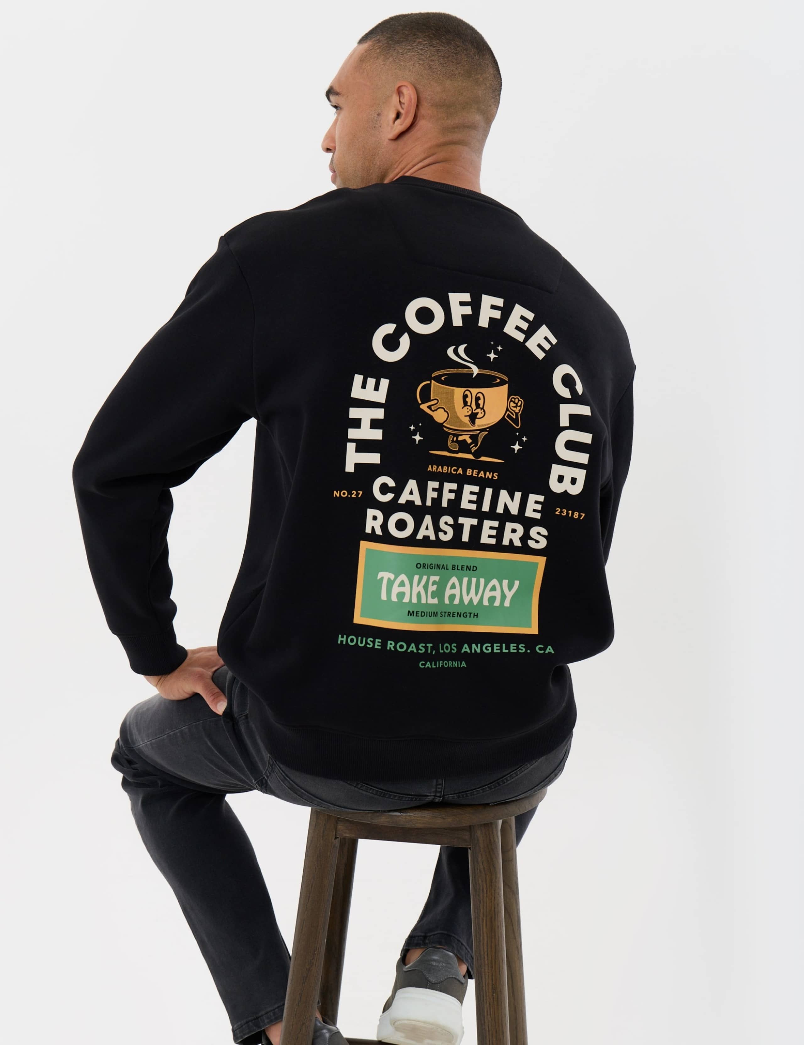 Cotton Blend Graphic Sweatshirt 5 of 6