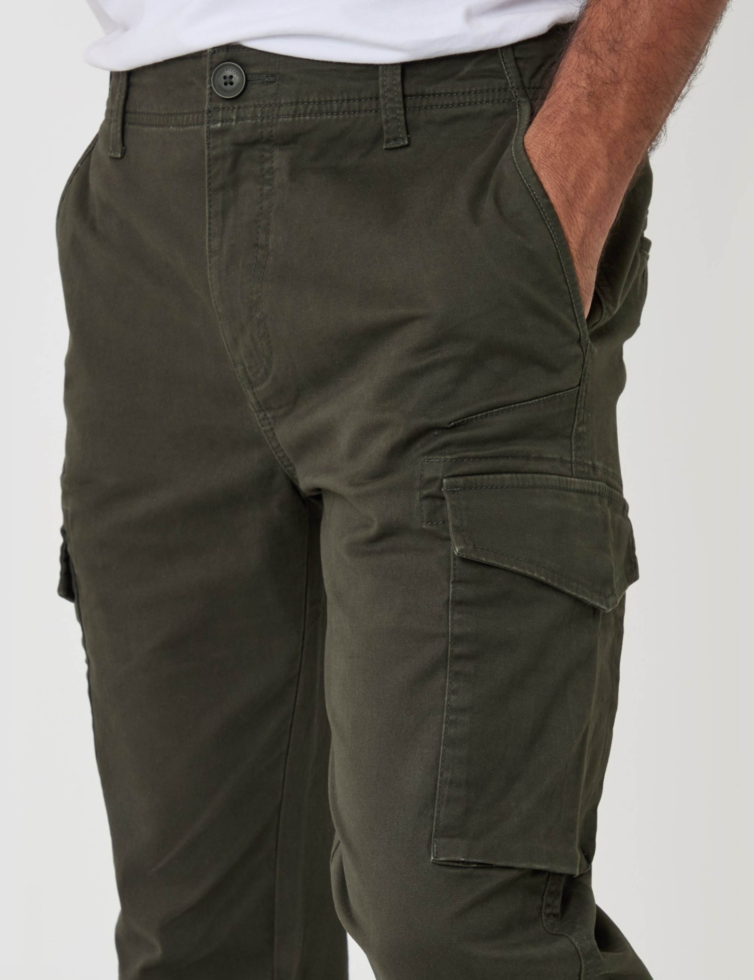 Slim Fit Cargo Style Trousers 4 of 5