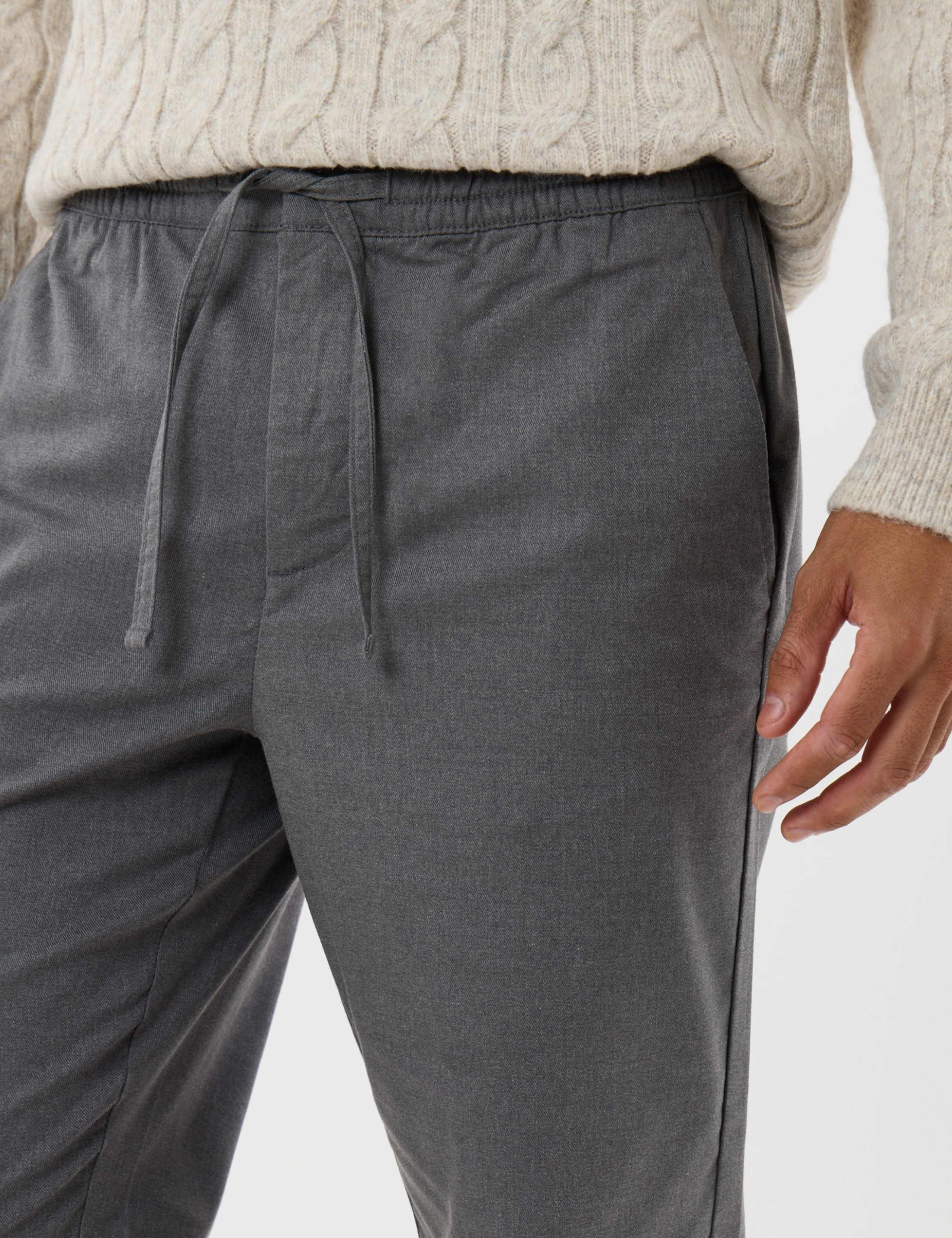 Straight Fit Drawcord Trousers 4 of 5