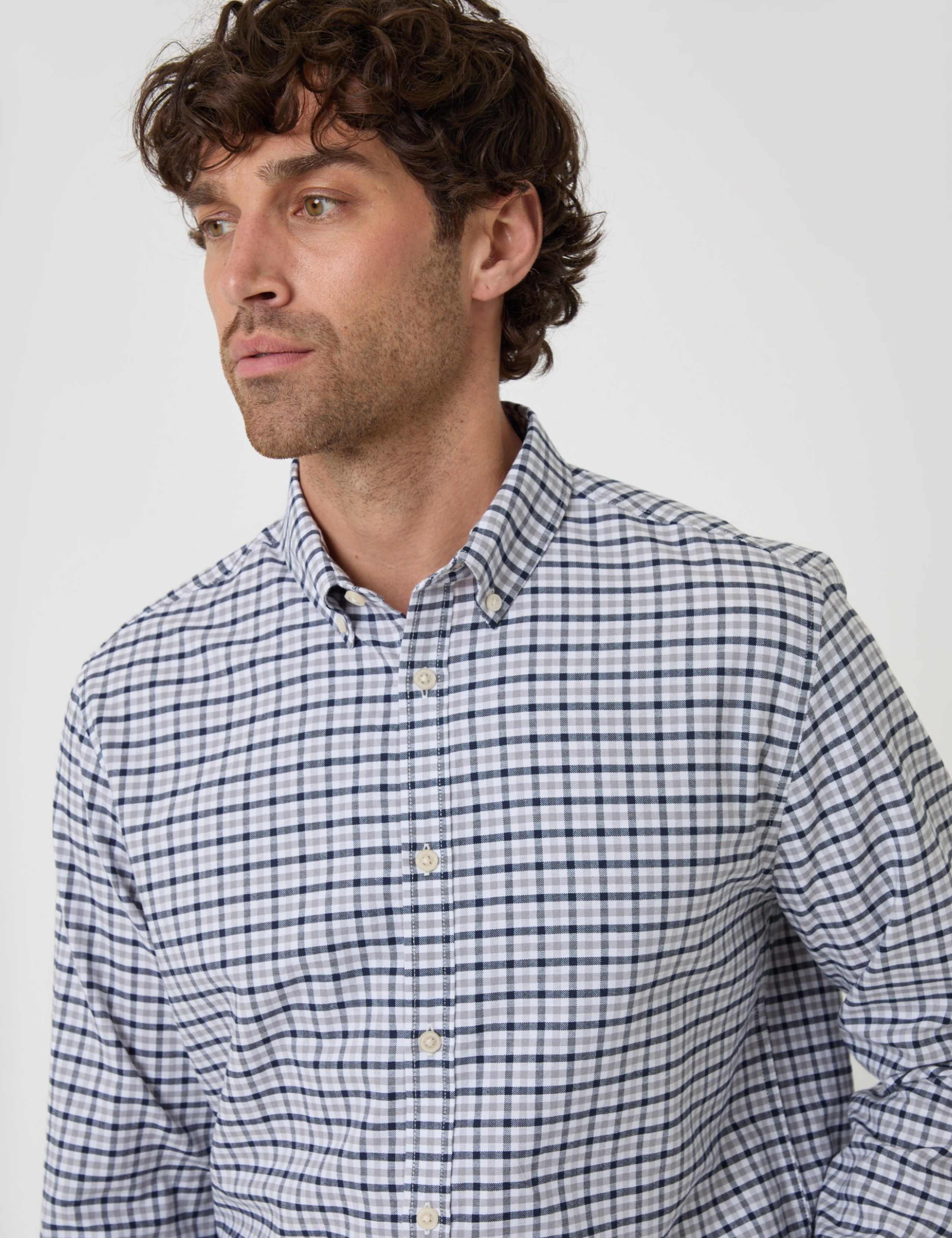 Regular Fit Cotton Oxford Shirt 3 of 3