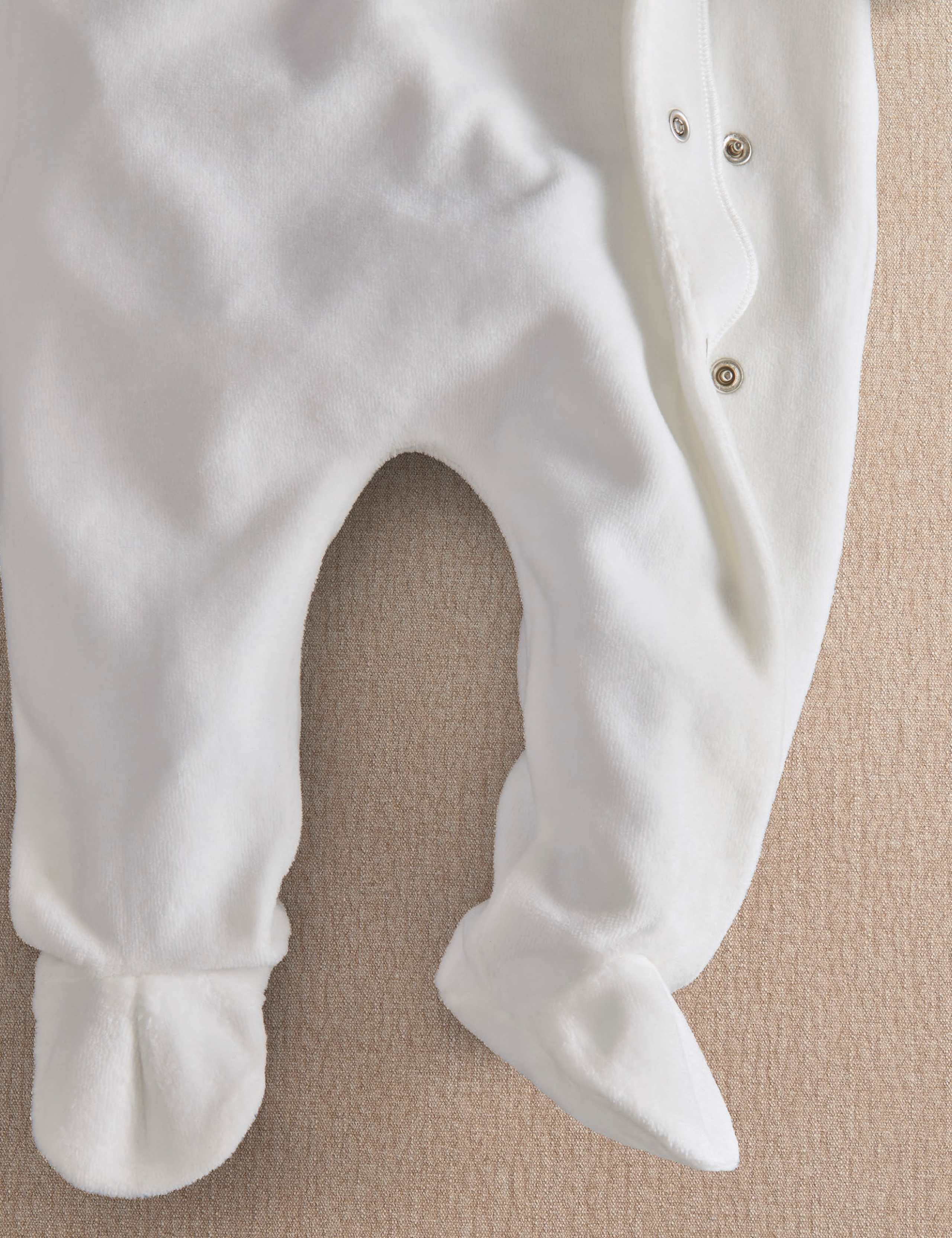 My First Christmas 2026 Velour Sleepsuit 8 of 8