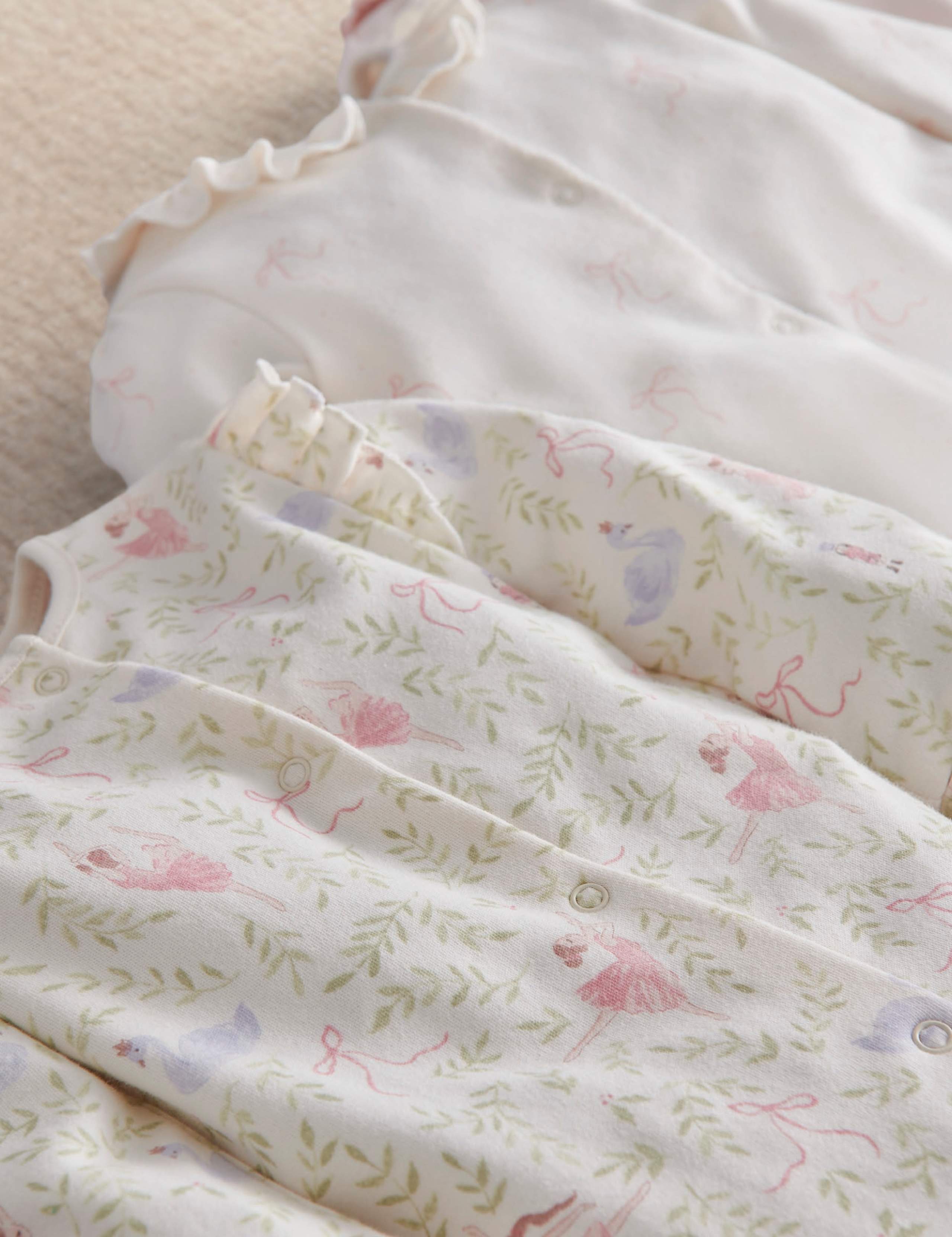 3 Pack Nutcracker Fairy Sleepsuits 4 of 4