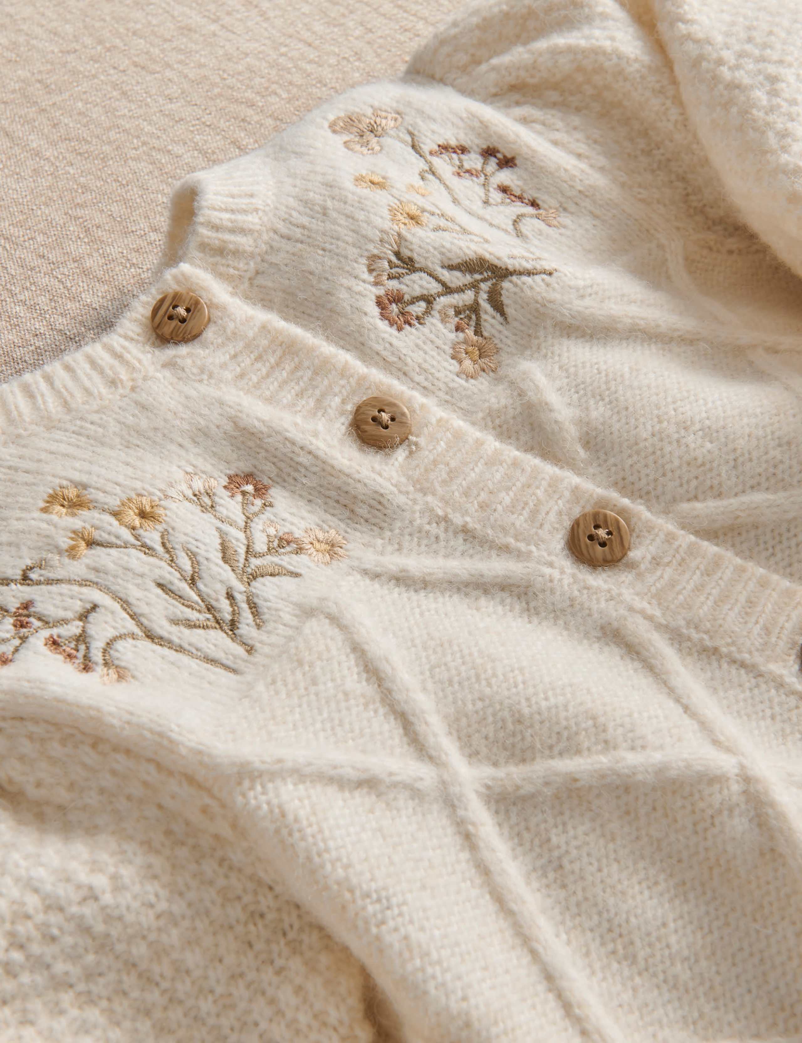 Flower Embroidered Cardigan 3 of 4