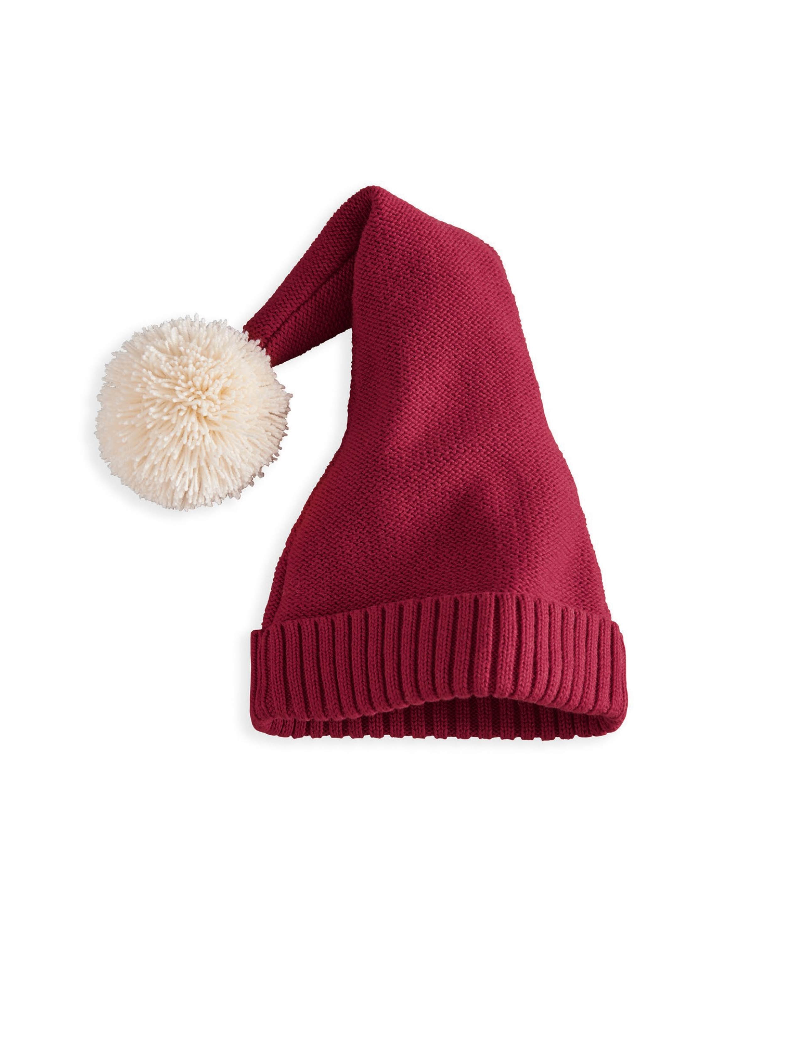 Pure Cotton Knitted Christmas Hat 2 of 5