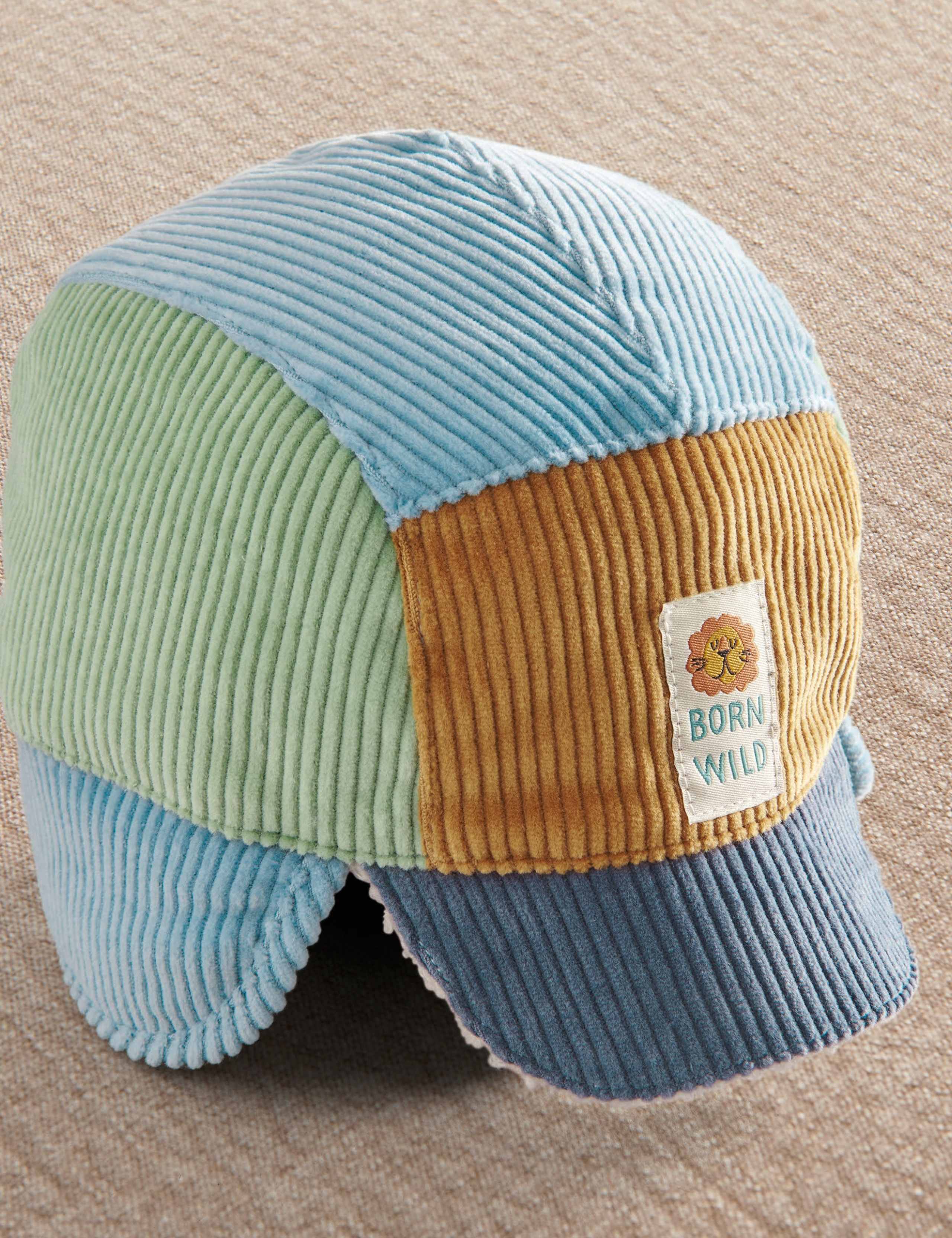 Pure Cotton Cord Trapper Hat 4 of 5