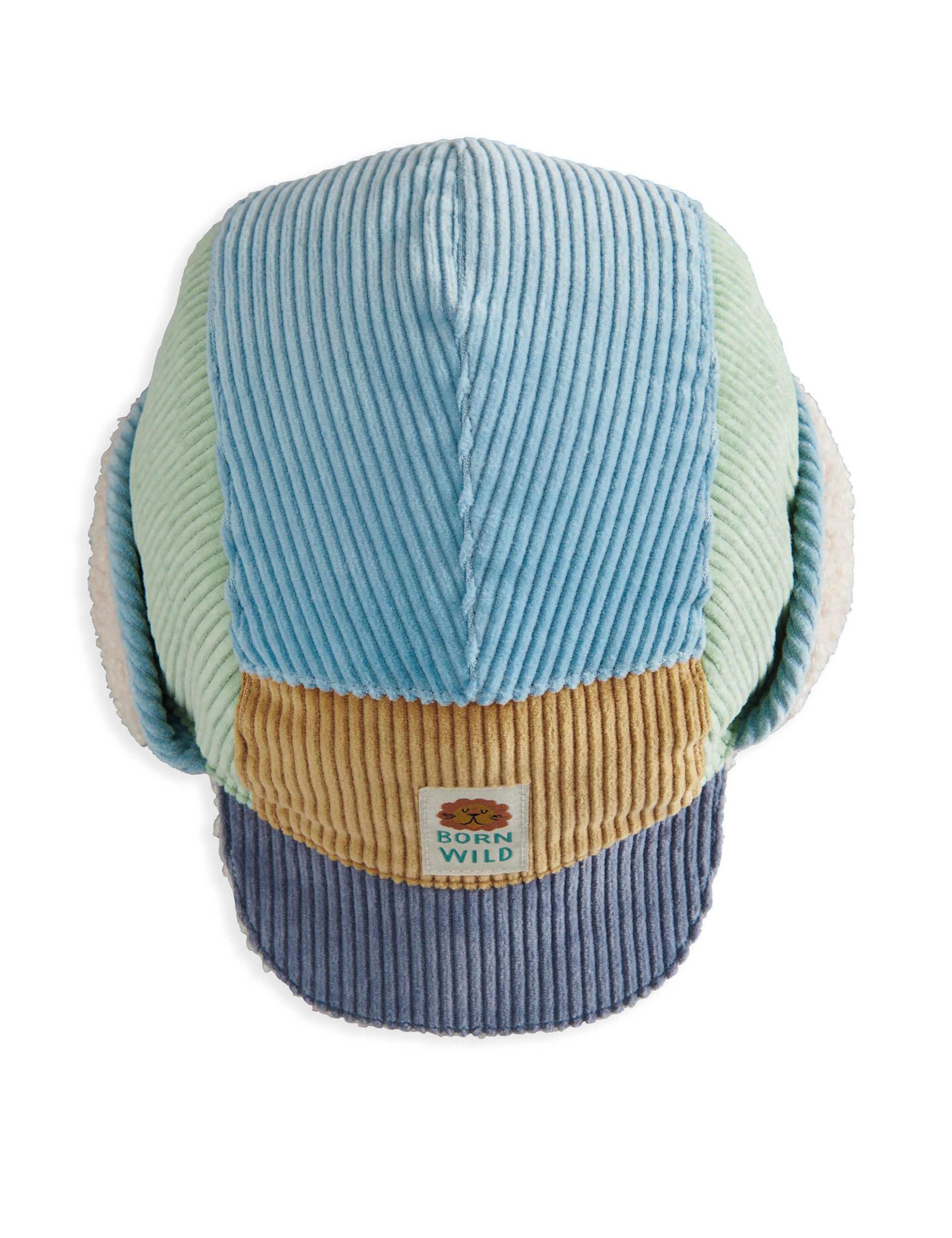 Pure Cotton Cord Trapper Hat 2 of 5