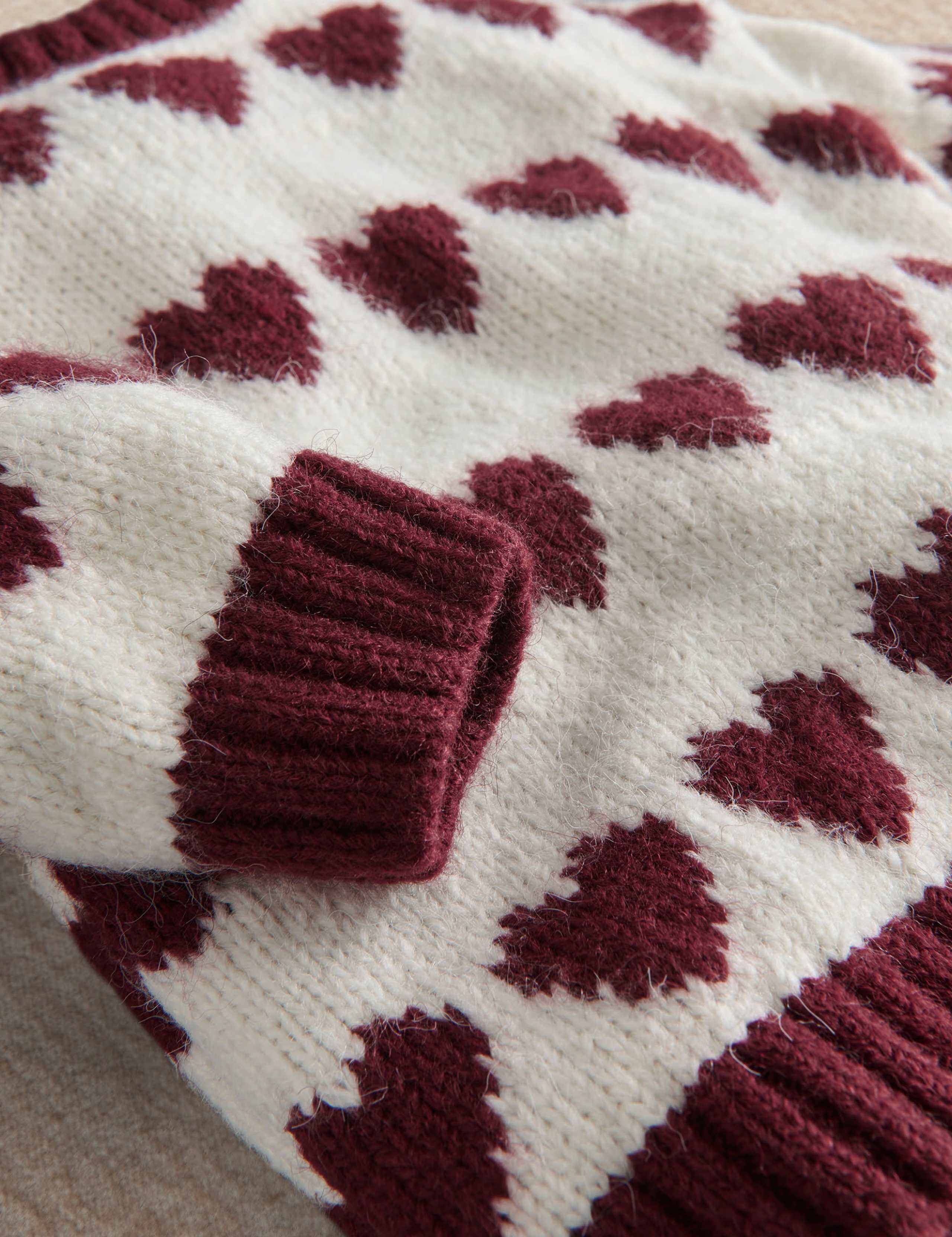Heart Knit Jumper (0-3 Yrs) 4 of 4