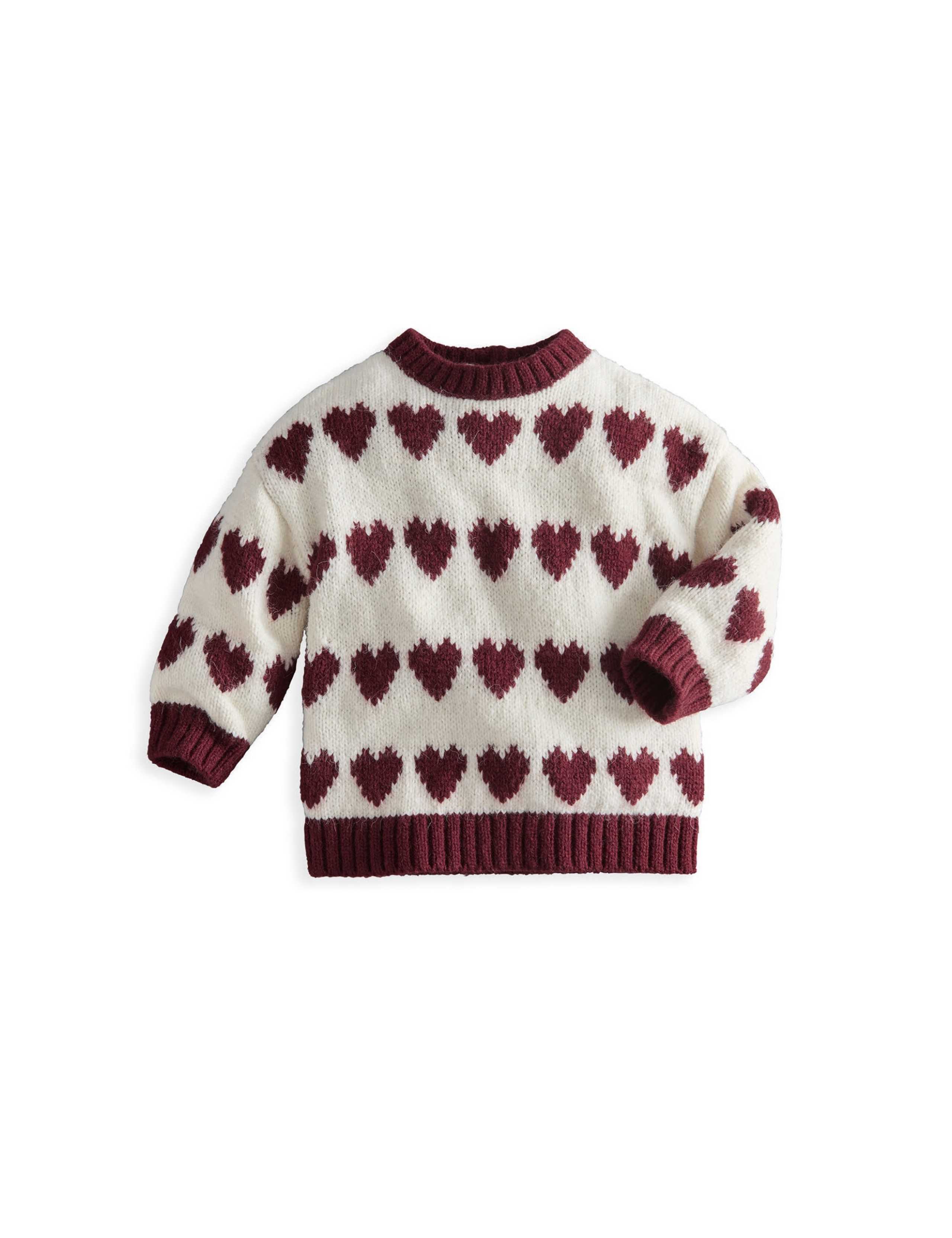 Heart Knit Jumper (0-3 Yrs) 2 of 4