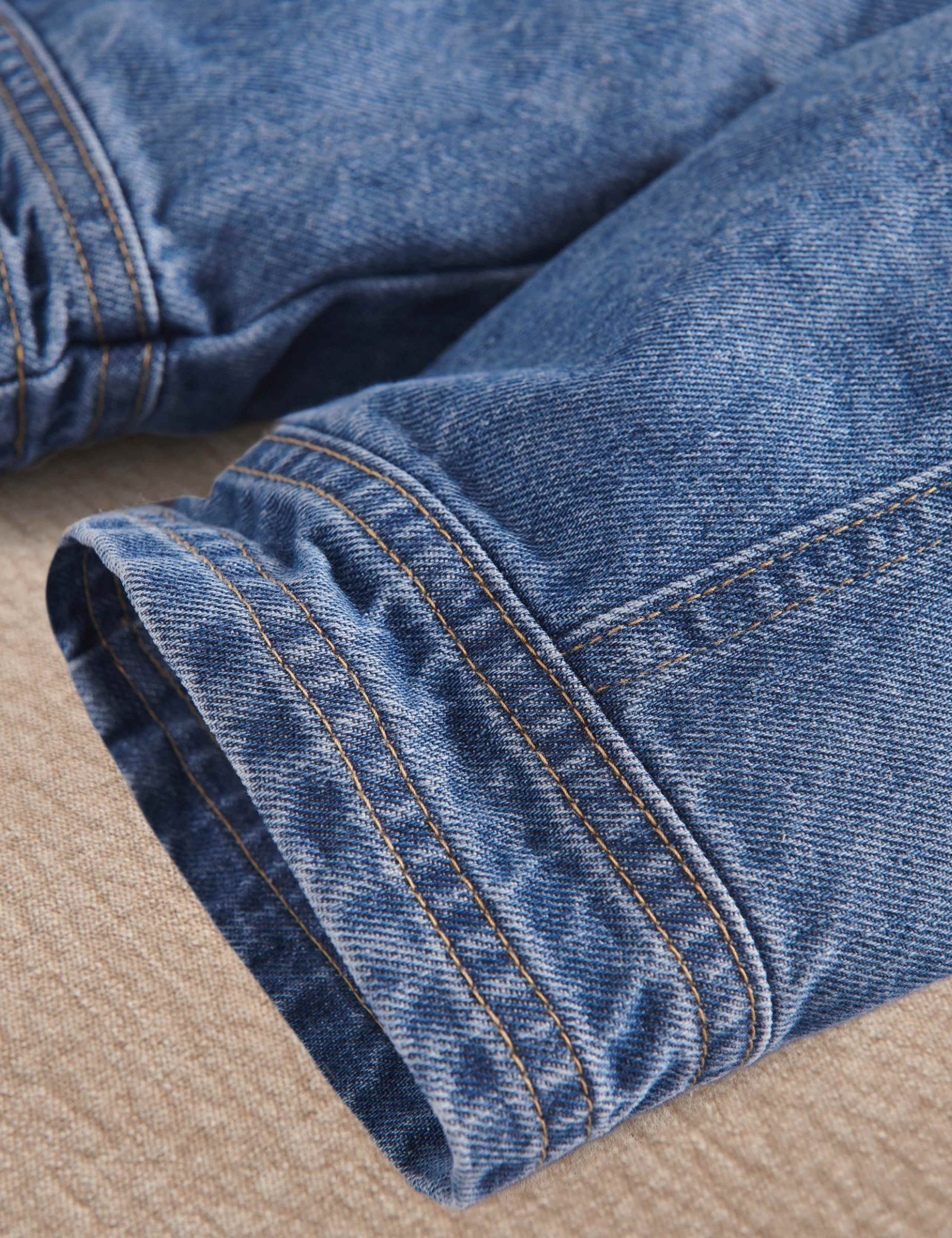 Straight Pure Cotton Jeans (0-3 Yrs) 4 of 4
