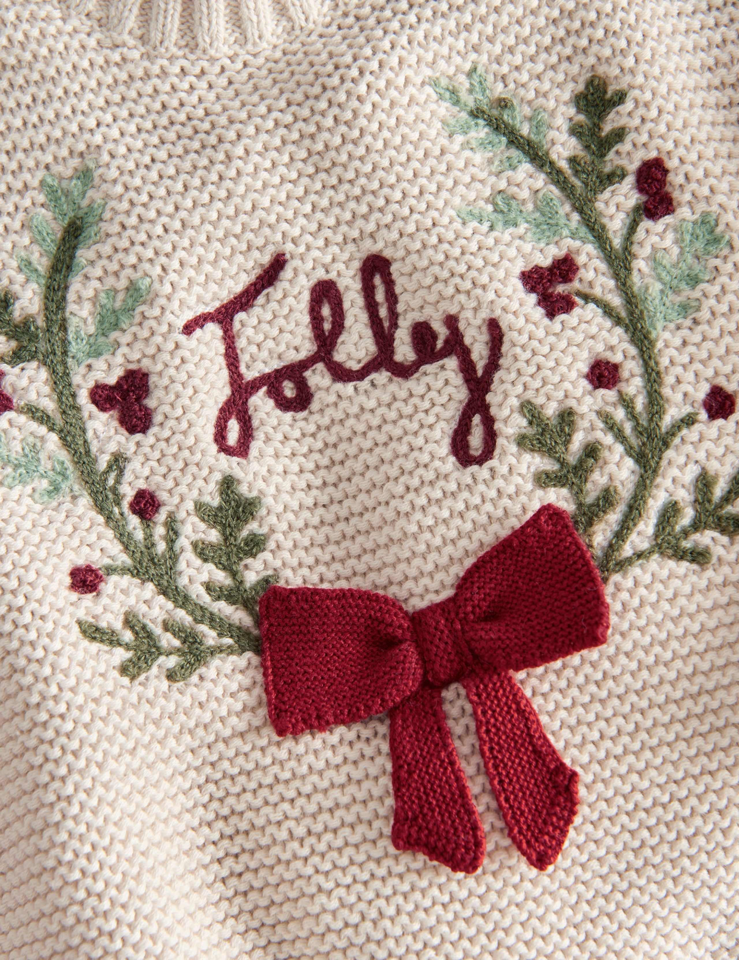 Pure Cotton Jolly Knitted Jumper And Leggings Set 8 of 9