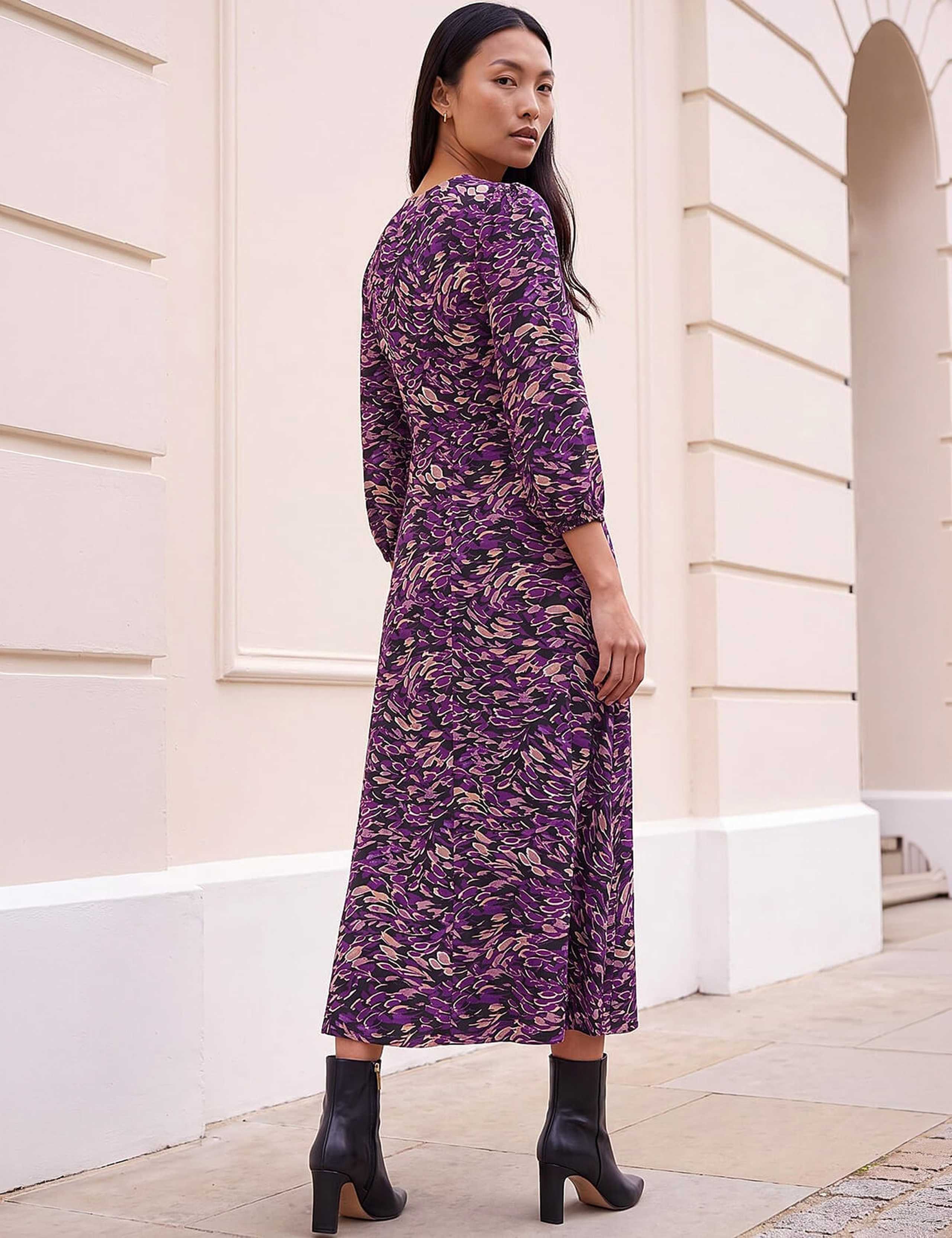 Printed Midi Dress 2 of 4