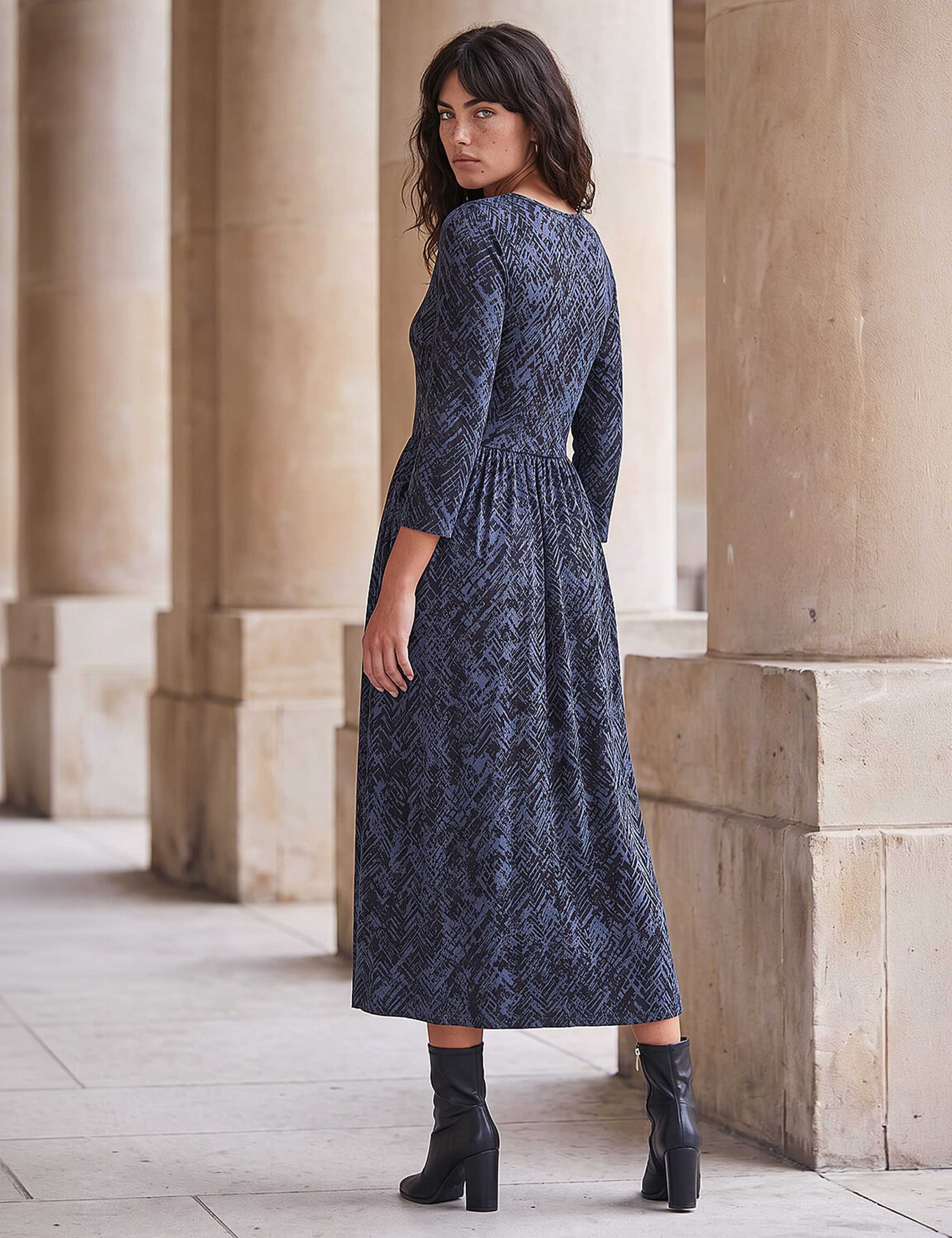 Printed Midi Dress 2 of 4