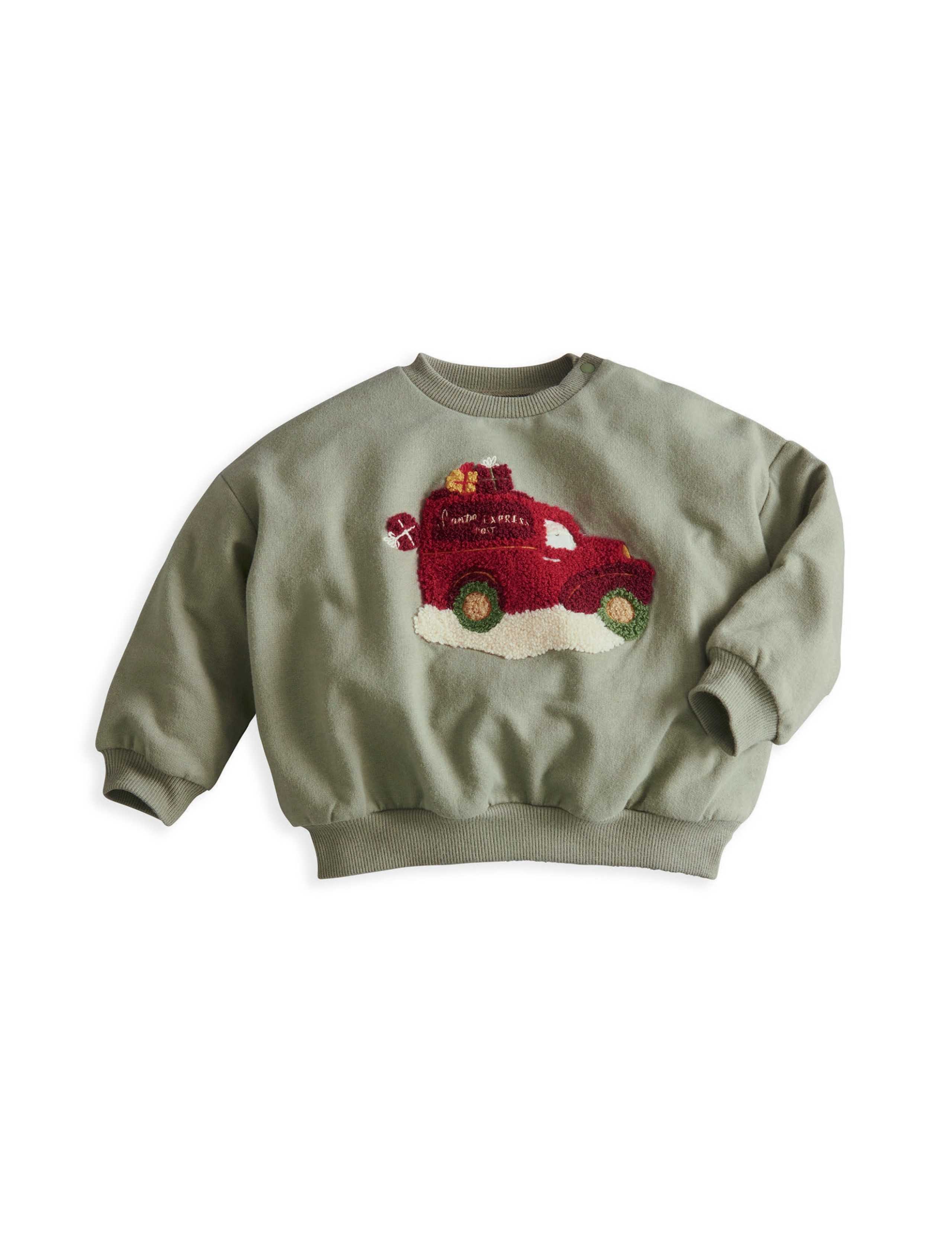 Pure Cotton Christmas Sweatshirt 2 of 8