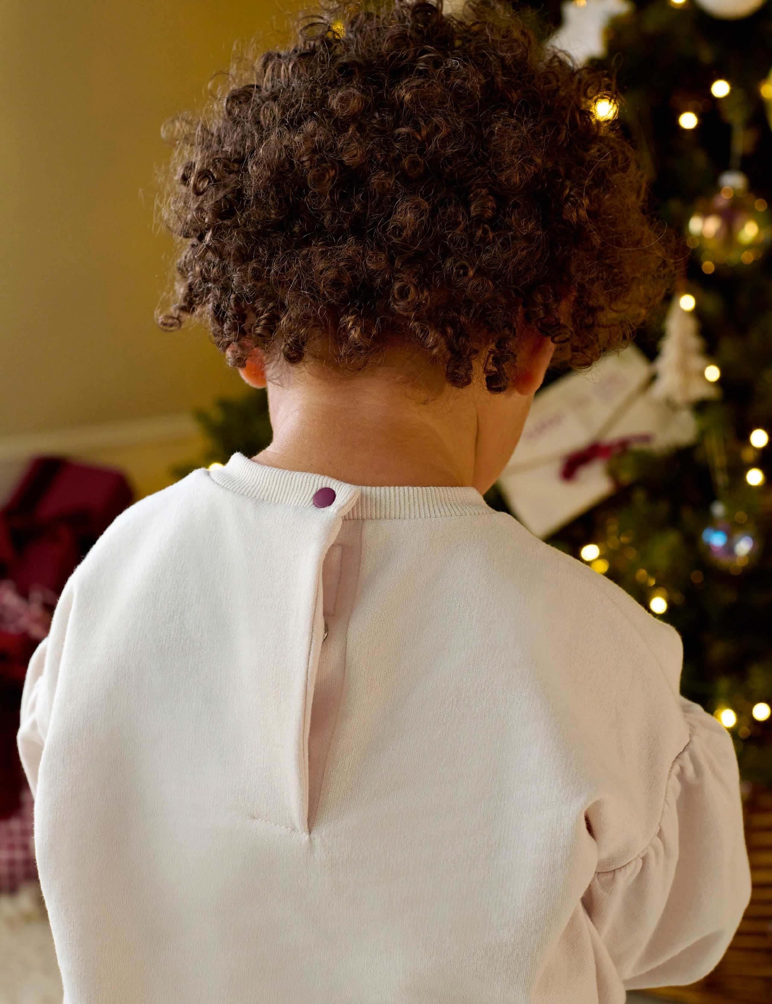 Pure Cotton Christmas Sweatshirt 5 of 7