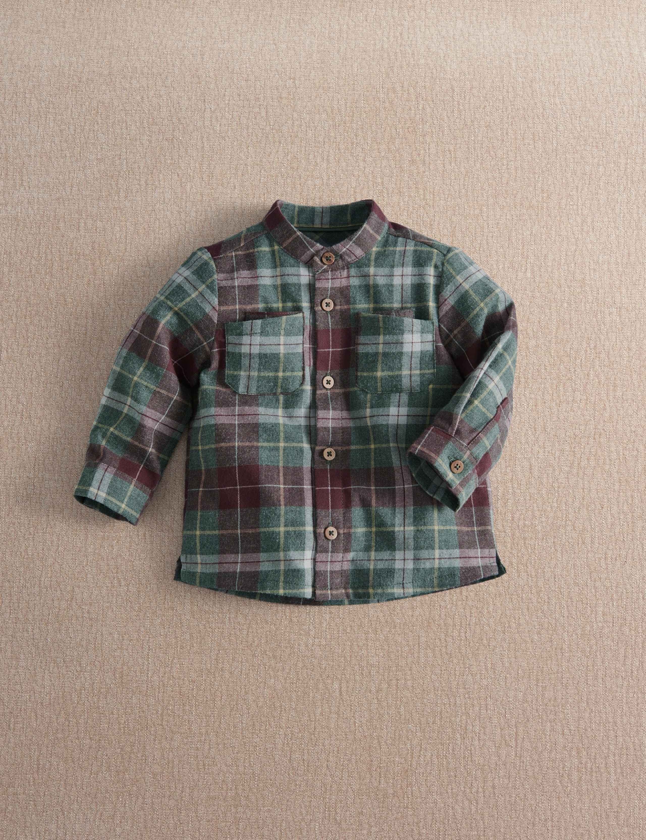 Pure Cotton Checked Shirt 1 of 4