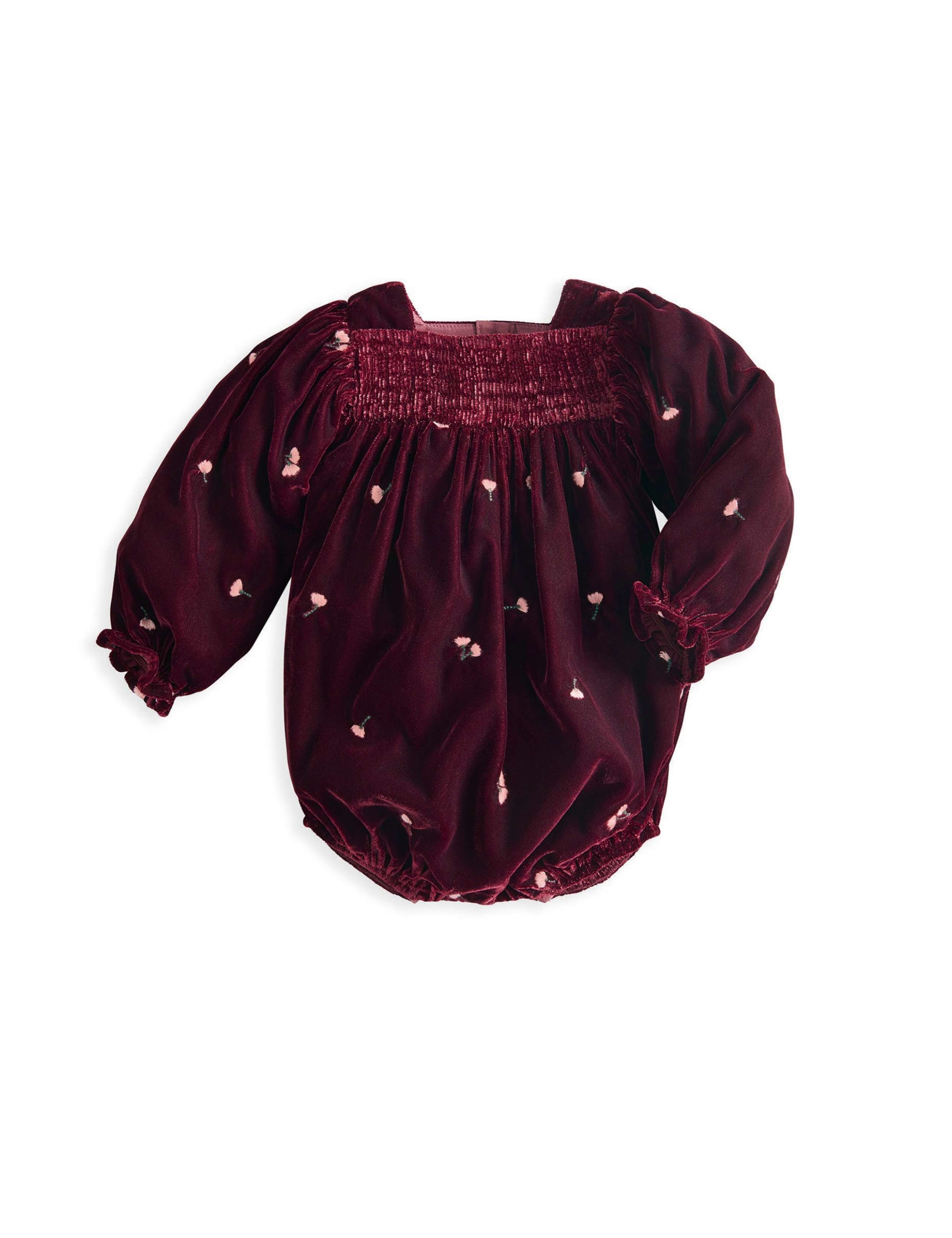 Floral Embroidered Romper 2 of 9