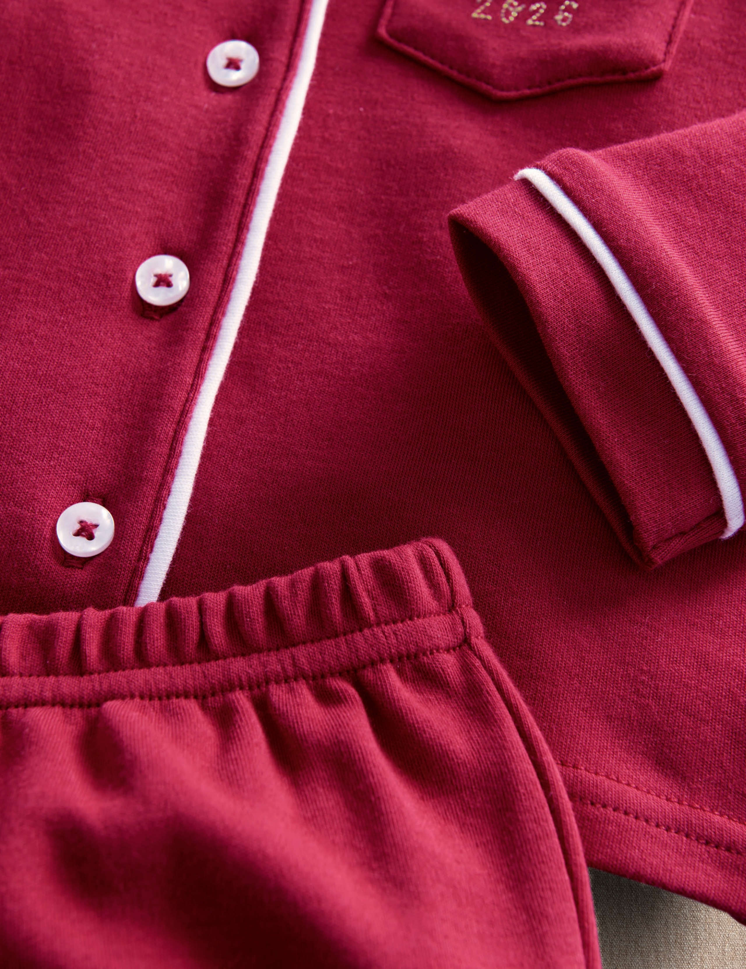 Pure Cotton Christmas Pyjama Set 7 of 7