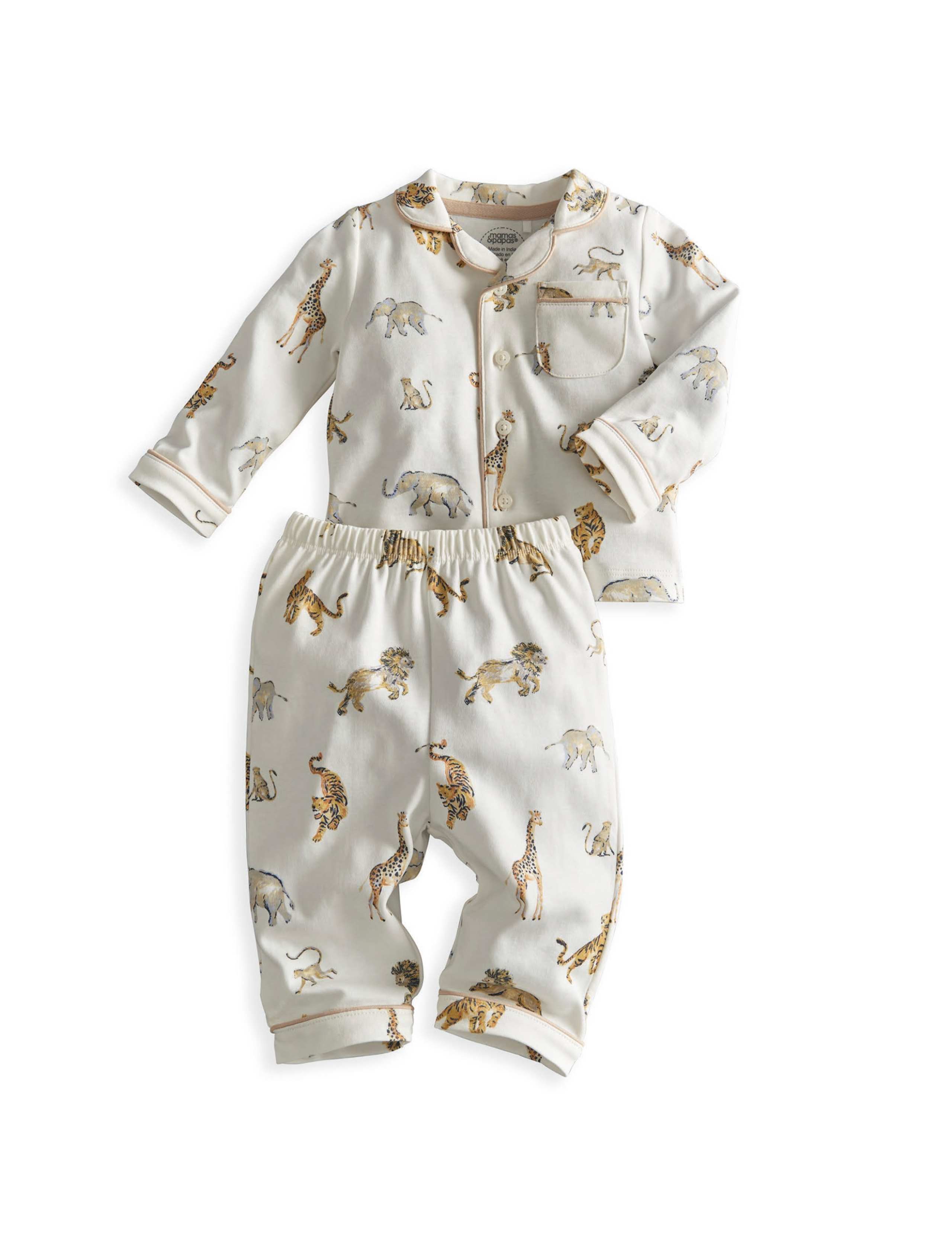 Pure Cotton Animals Pyjama Set 2 of 4